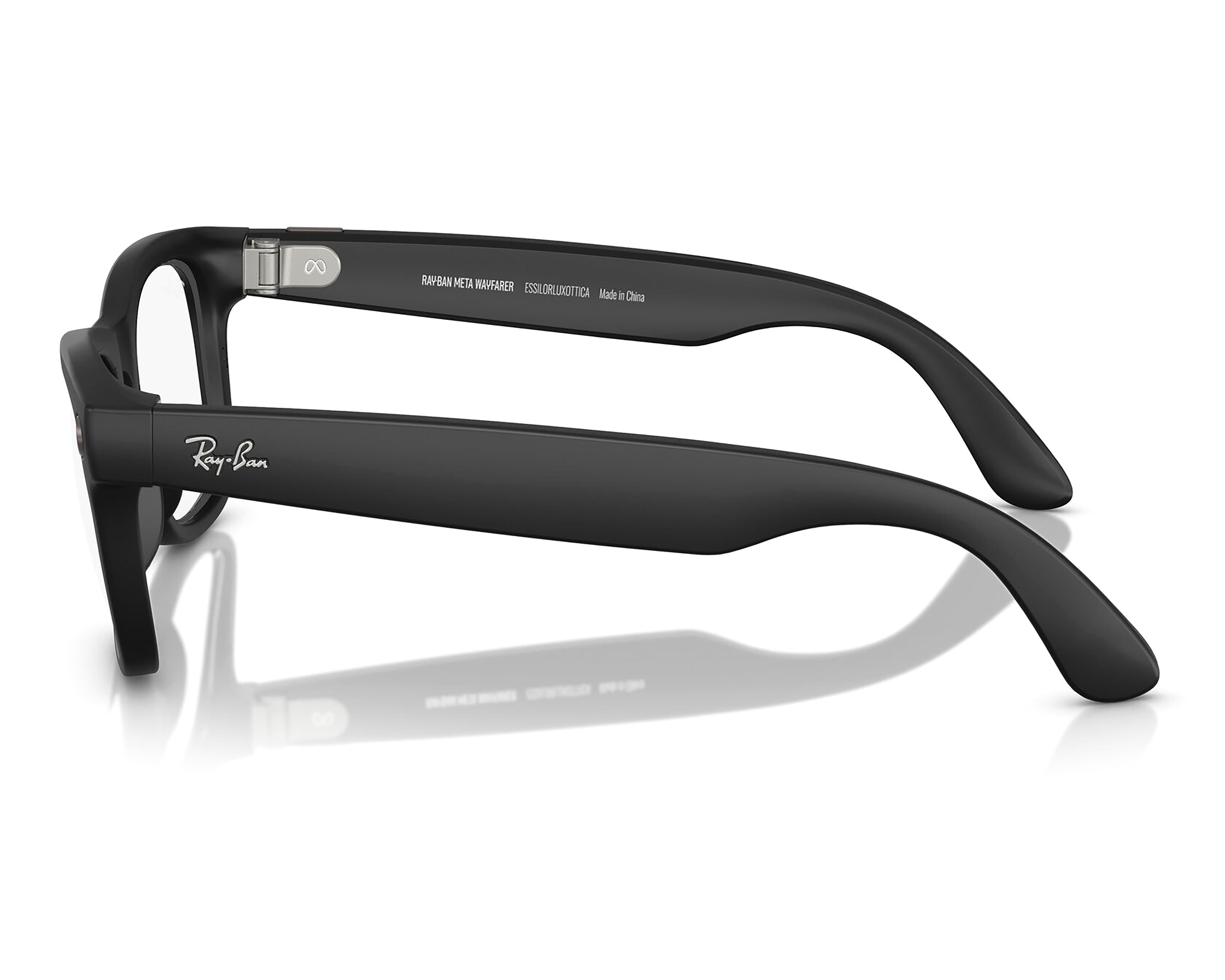 Foto 9 pulgar | Preventa Ray-Ban Meta Wayfarer Negro Mate Transitions
