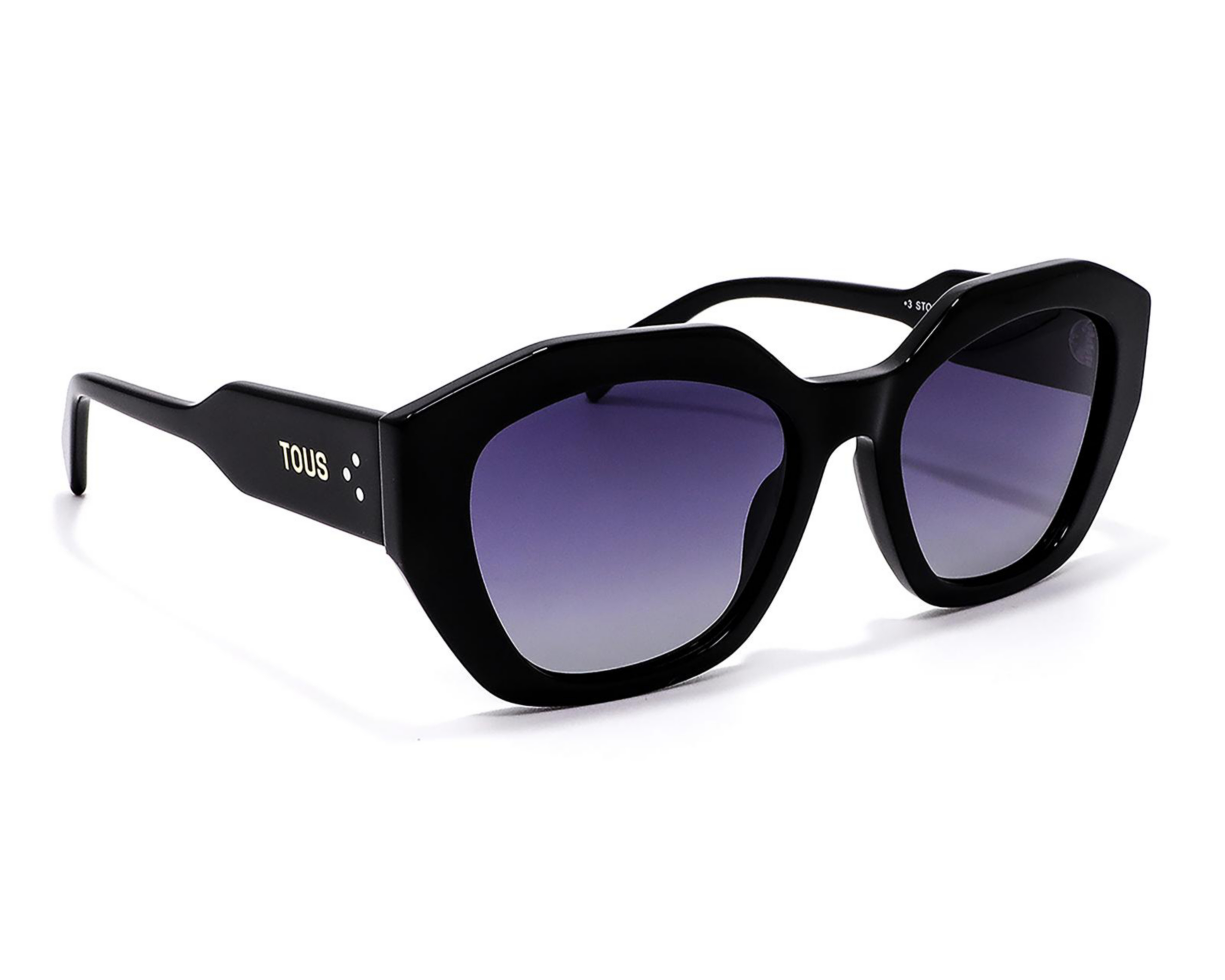 Foto 2 pulgar | Lentes de Sol para Mujer TOUS Rectangulares 00C95 Negros