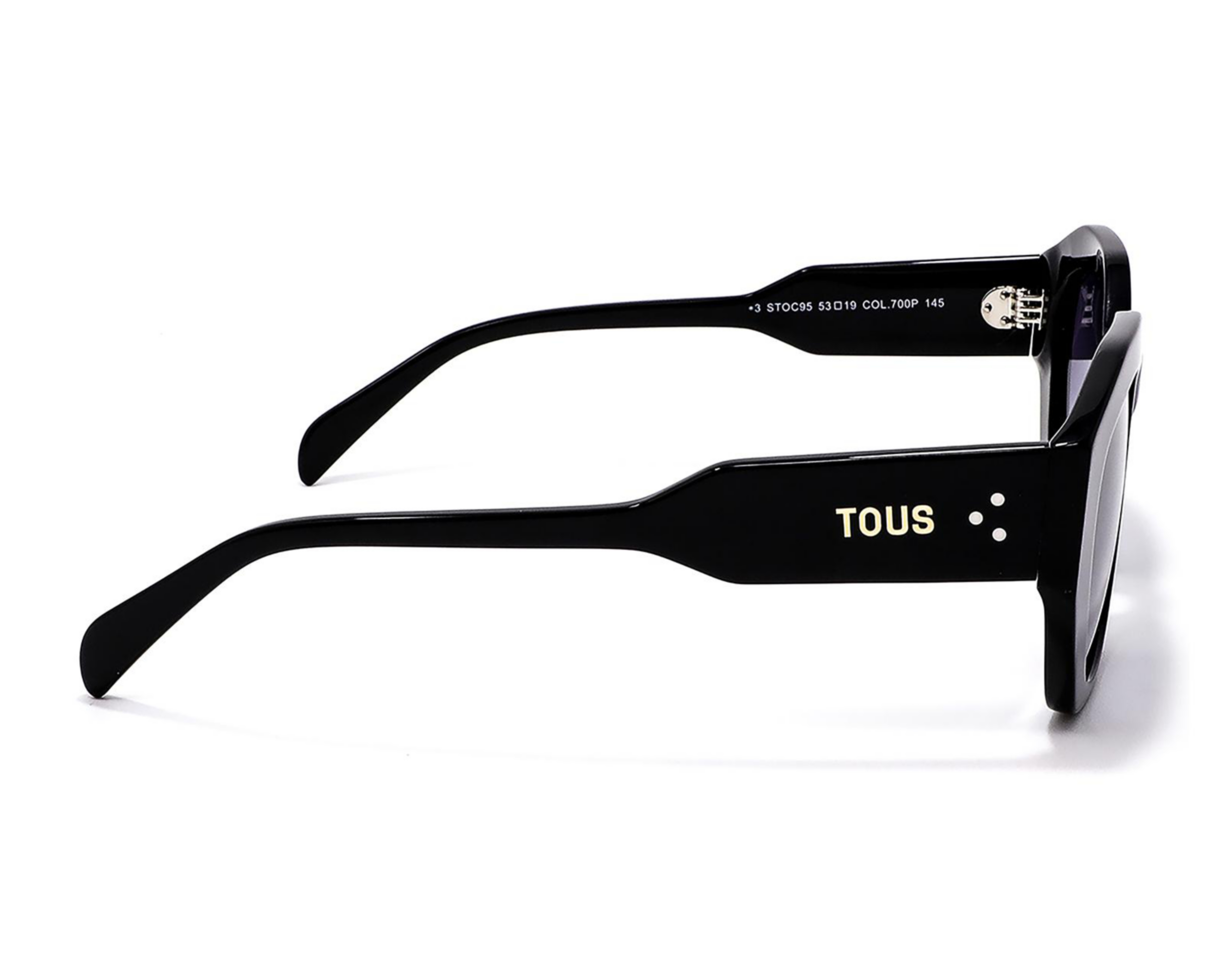 Foto 4 pulgar | Lentes de Sol para Mujer TOUS Rectangulares 00C95 Negros