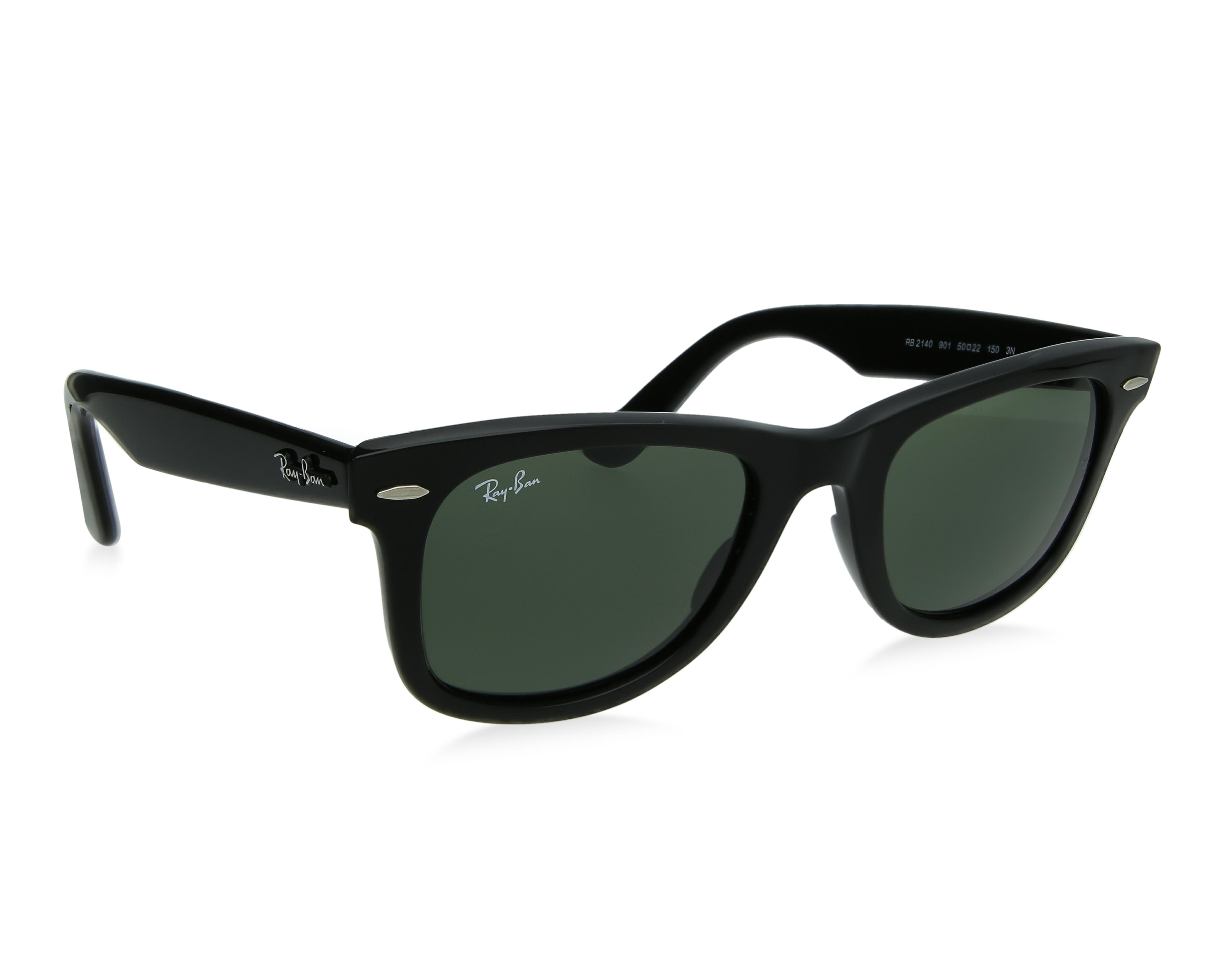 Foto 2 pulgar | Lentes de Sol Ray Ban Wayfarer RB2140 C-901 Negro