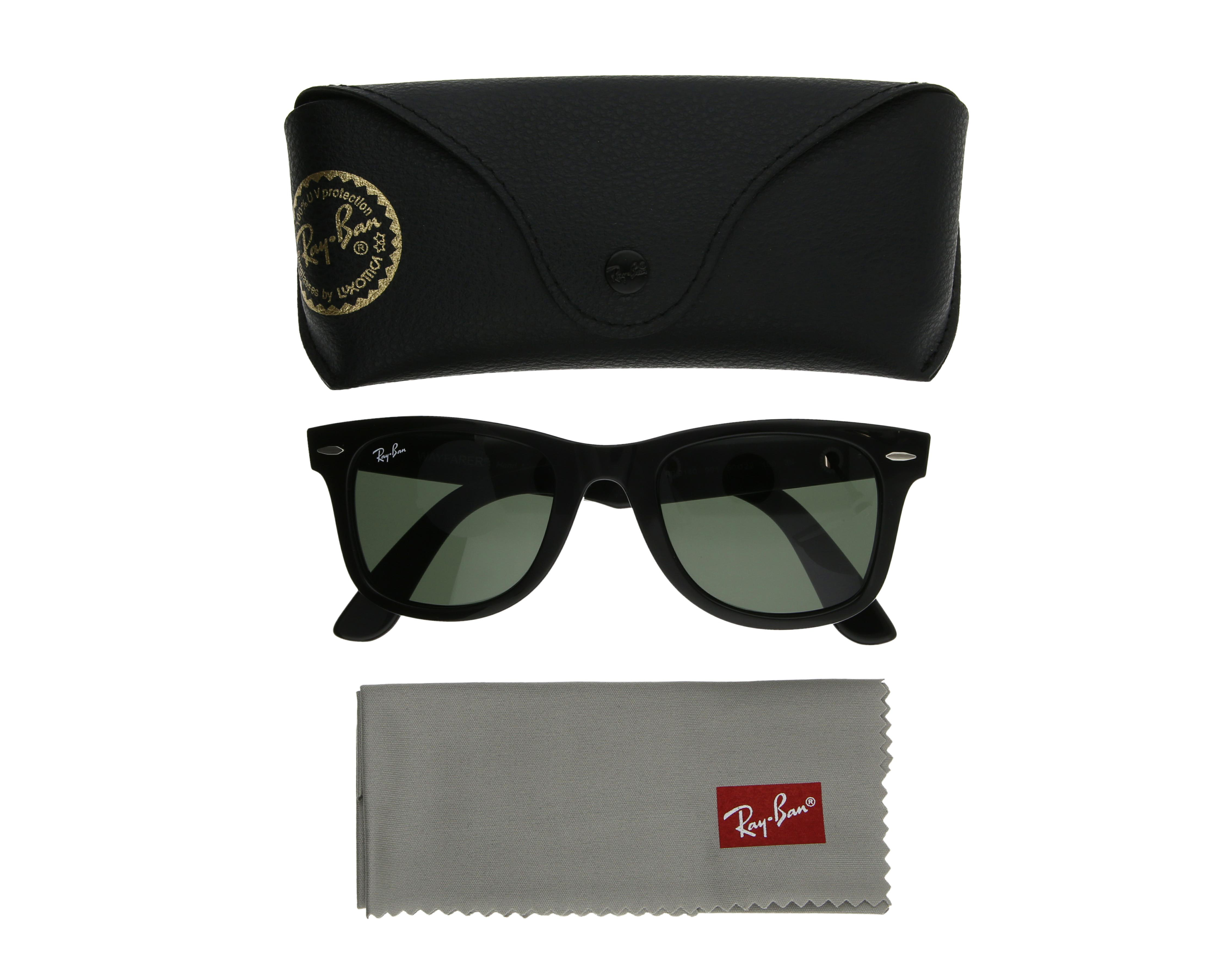 Foto 6 pulgar | Lentes de Sol Ray Ban Wayfarer RB2140 C-901 Negro