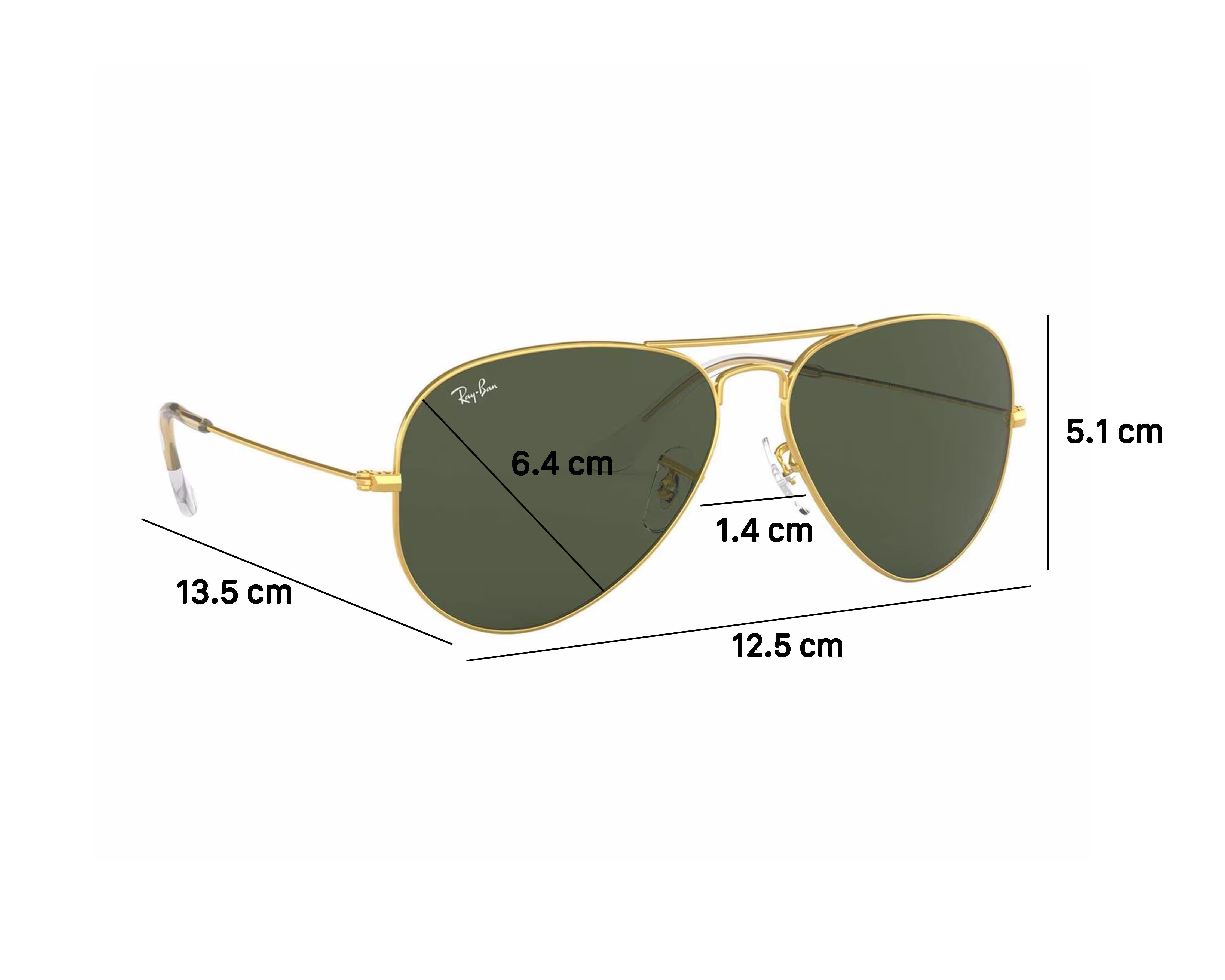 Foto 11 pulgar | Lentes de Sol Ray Ban Aviador RB 5814 Dorados