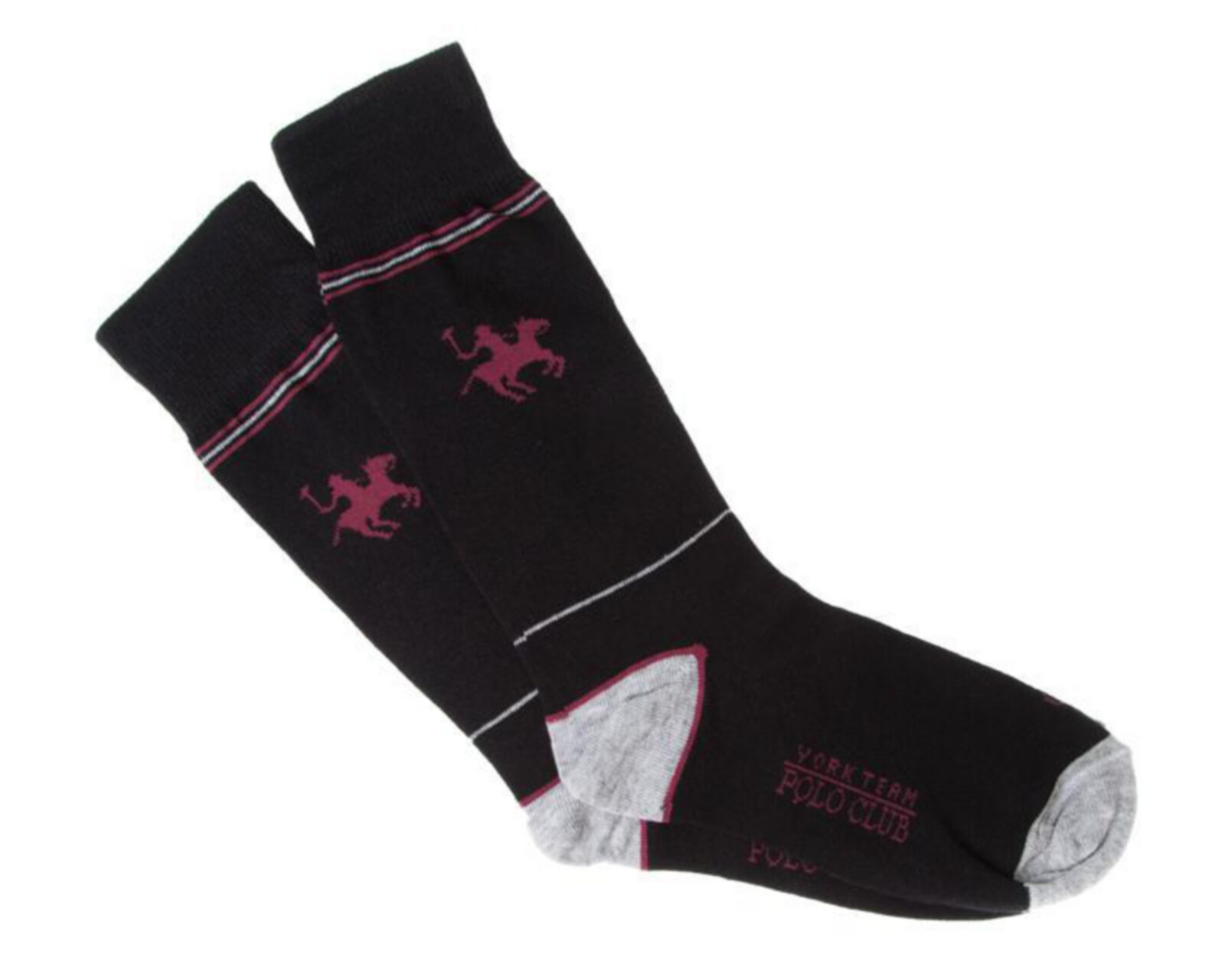 Polo Para York Club Calcetas Team Hombre Negro D2IH9YWE