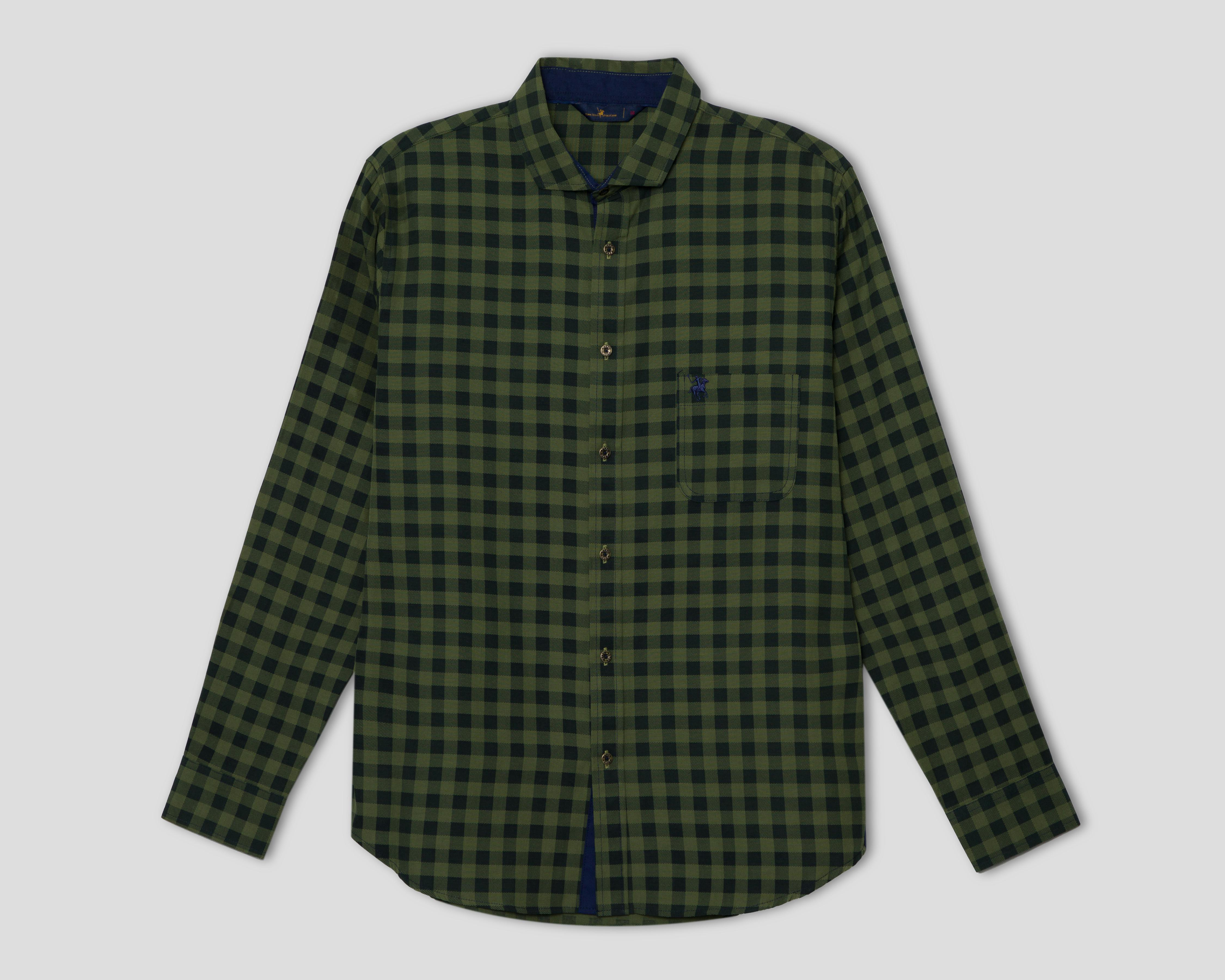 Foto 5 pulgar | Camisa de Moda York Team Polo Club Classic Fit a Cuadros
