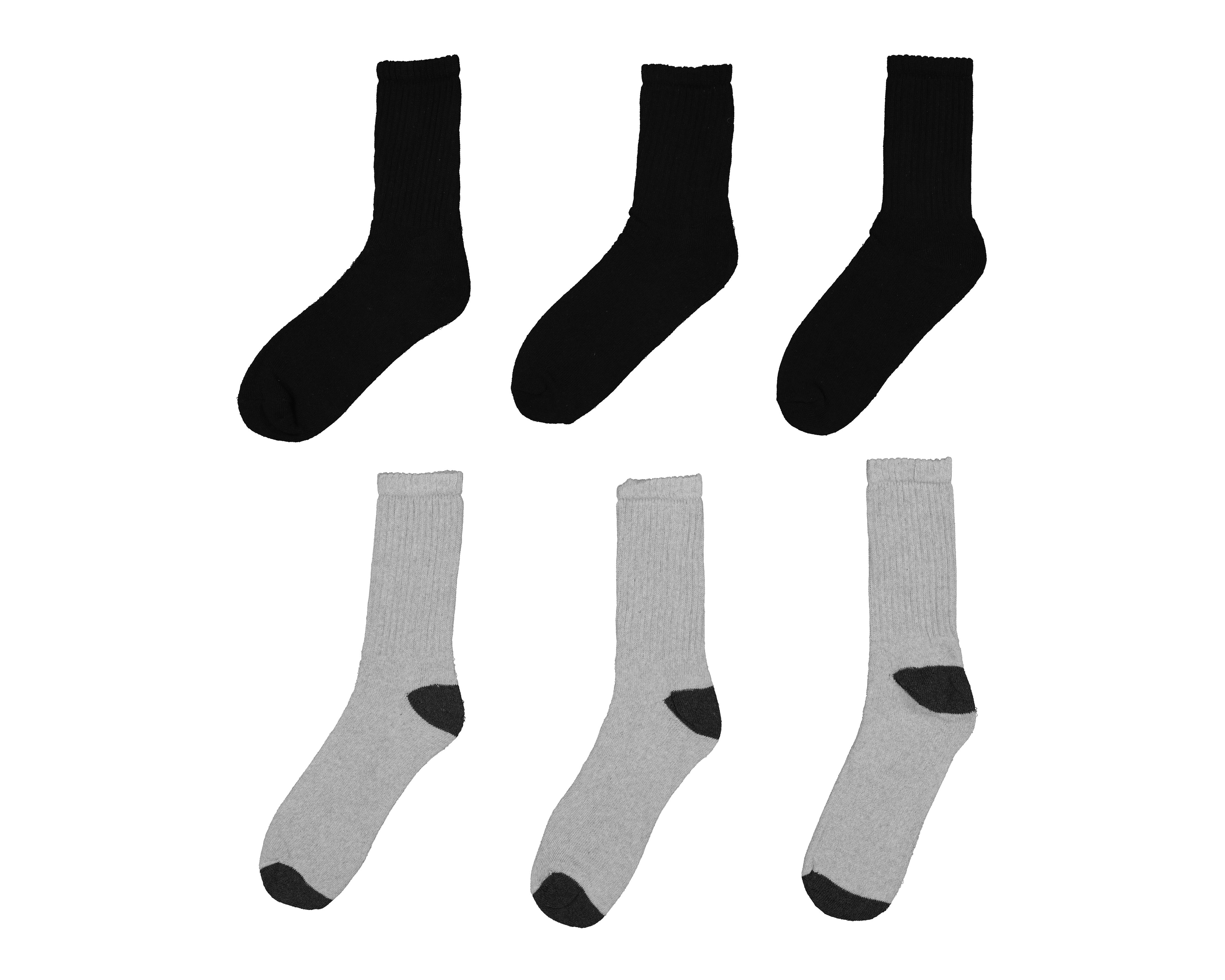 Foto 2 pulgar | Calcetas Deportivas Largas Fruit of the Loom para Hombre 6 Pares