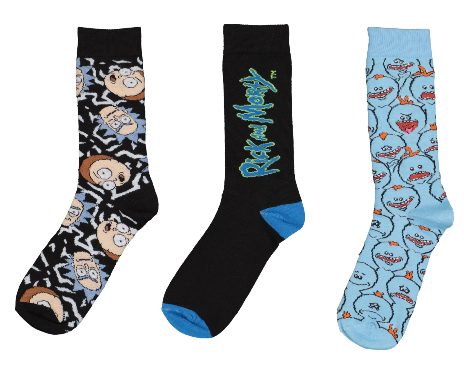 Calcetas Largas Rick & Morty Estampadas para Hombre