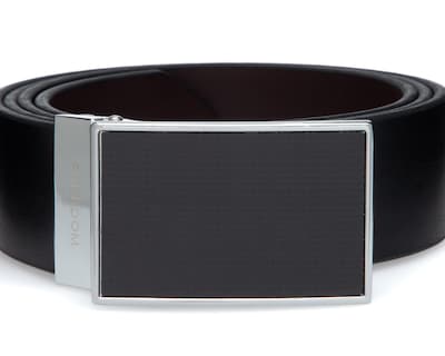 Foto 3 | Cinturón de Piel para Hombre Freedom Reversible