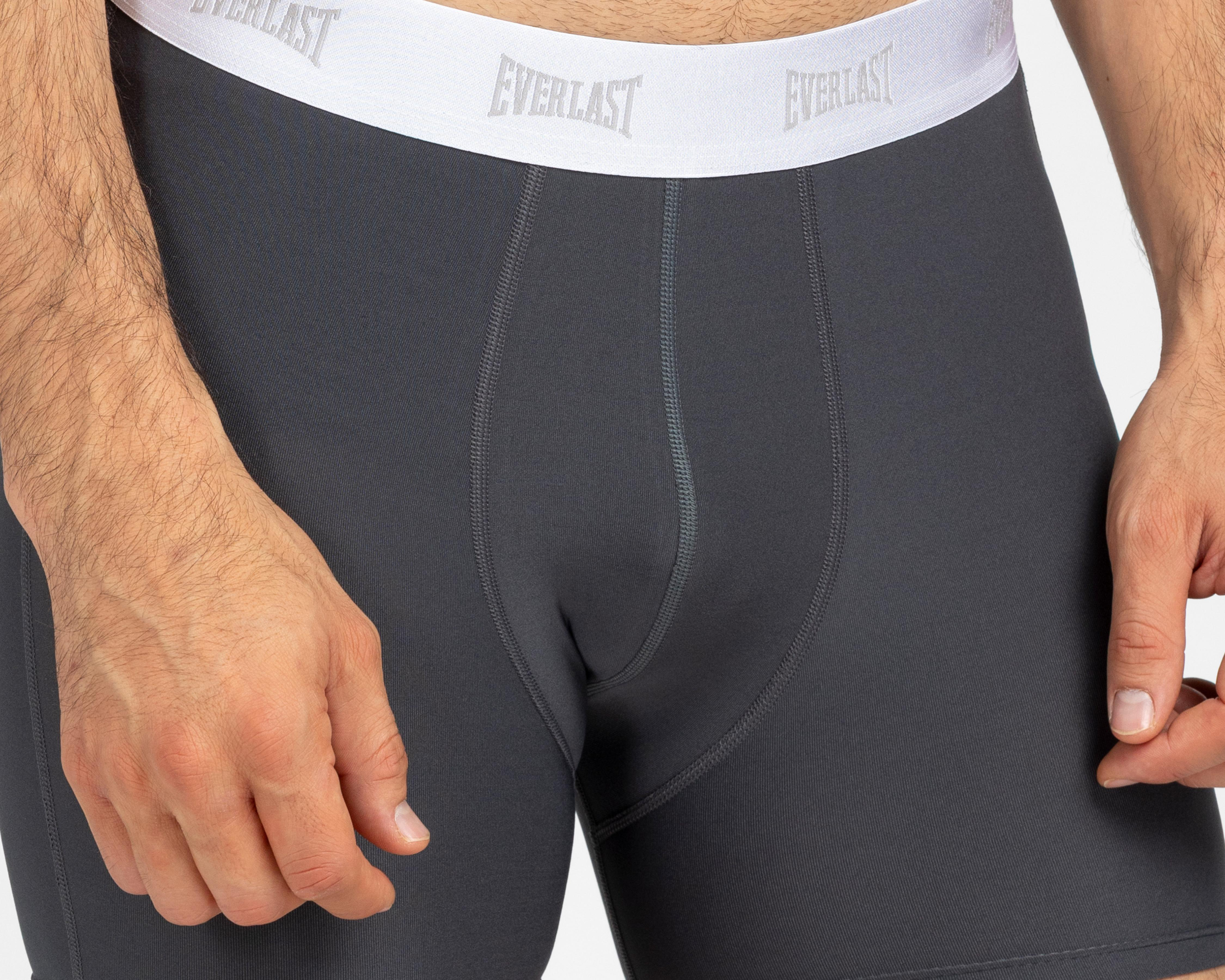 Foto 5 pulgar | Bóxer Largo Everlast para Hombre 6 Piezas