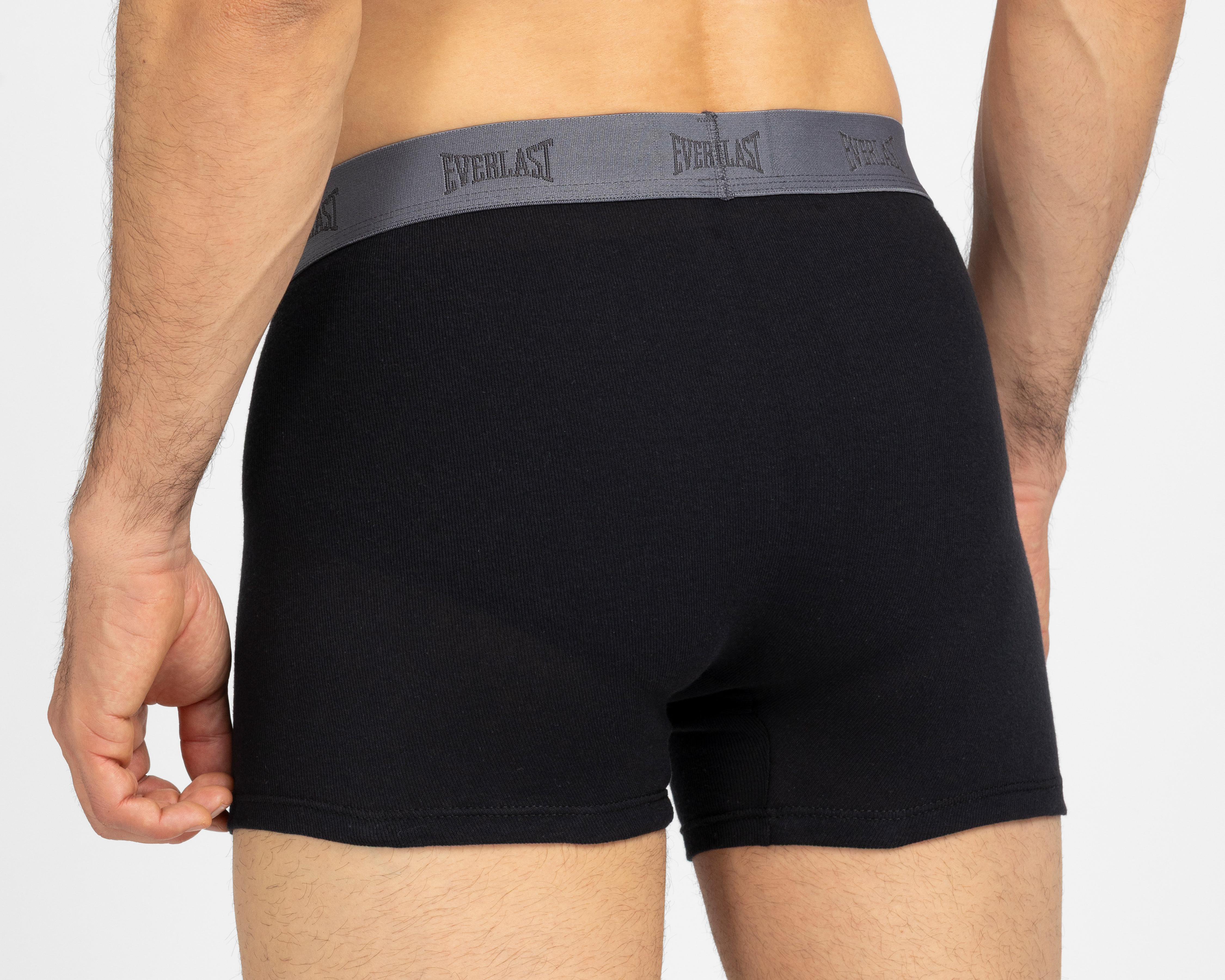 Foto 4 pulgar | Bóxer Corto Everlast para Hombre 3 Piezas