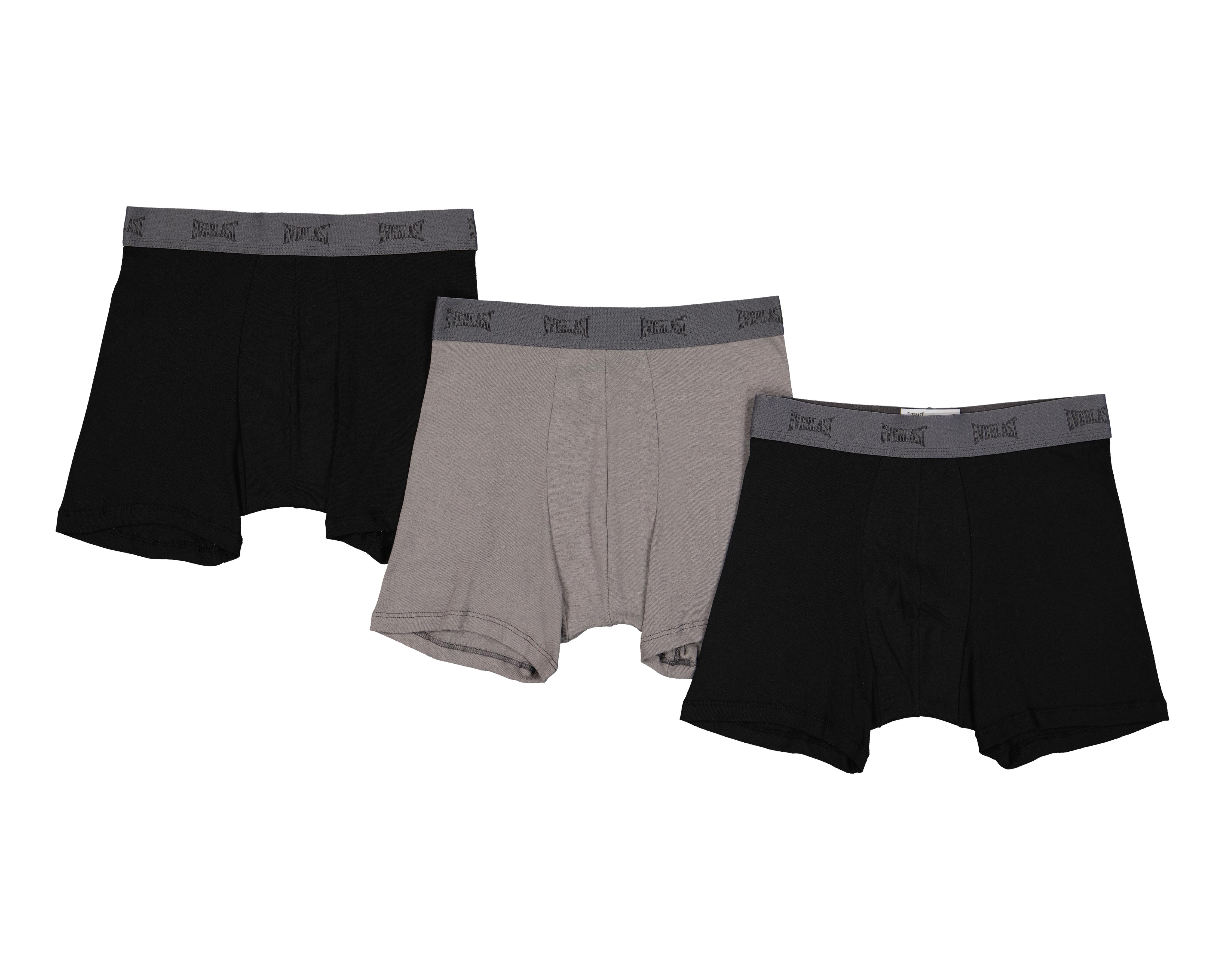 Bóxer Corto Everlast para Hombre 3 Piezas