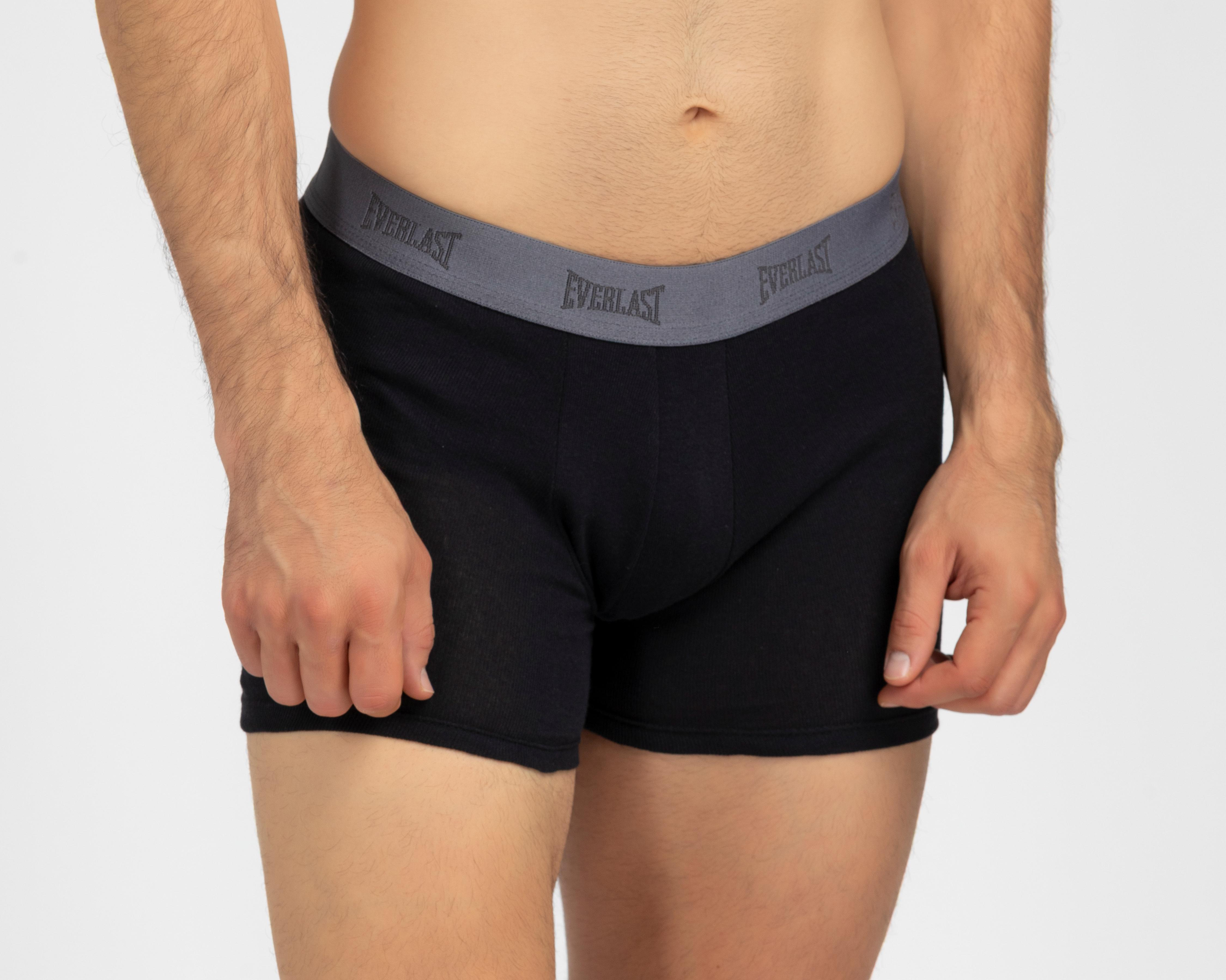 Foto 2 | Bóxer Corto Everlast para Hombre 3 Piezas