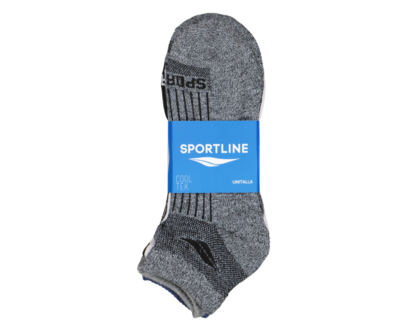 Foto 4 pulgar | Calcetas Deportivas Cortas Sportline Cooltek para Hombre 6 Pares