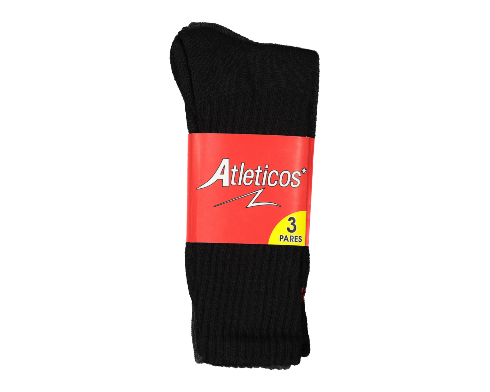 Foto 4 pulgar | Calcetas Deportivas Largas Atléticos para Hombre 3 Pares