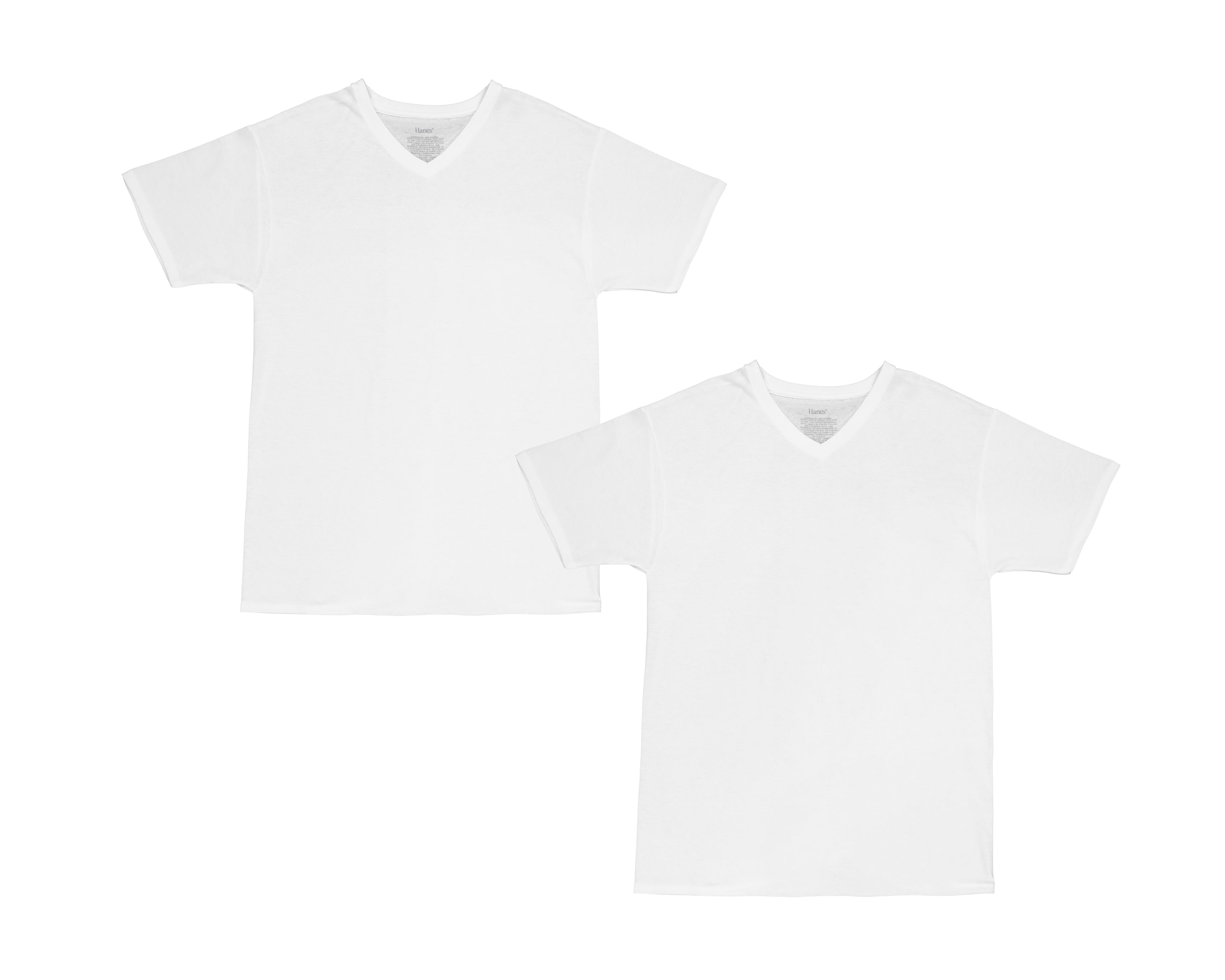 Playera Interior Cuello V Hanes 2 Piezas