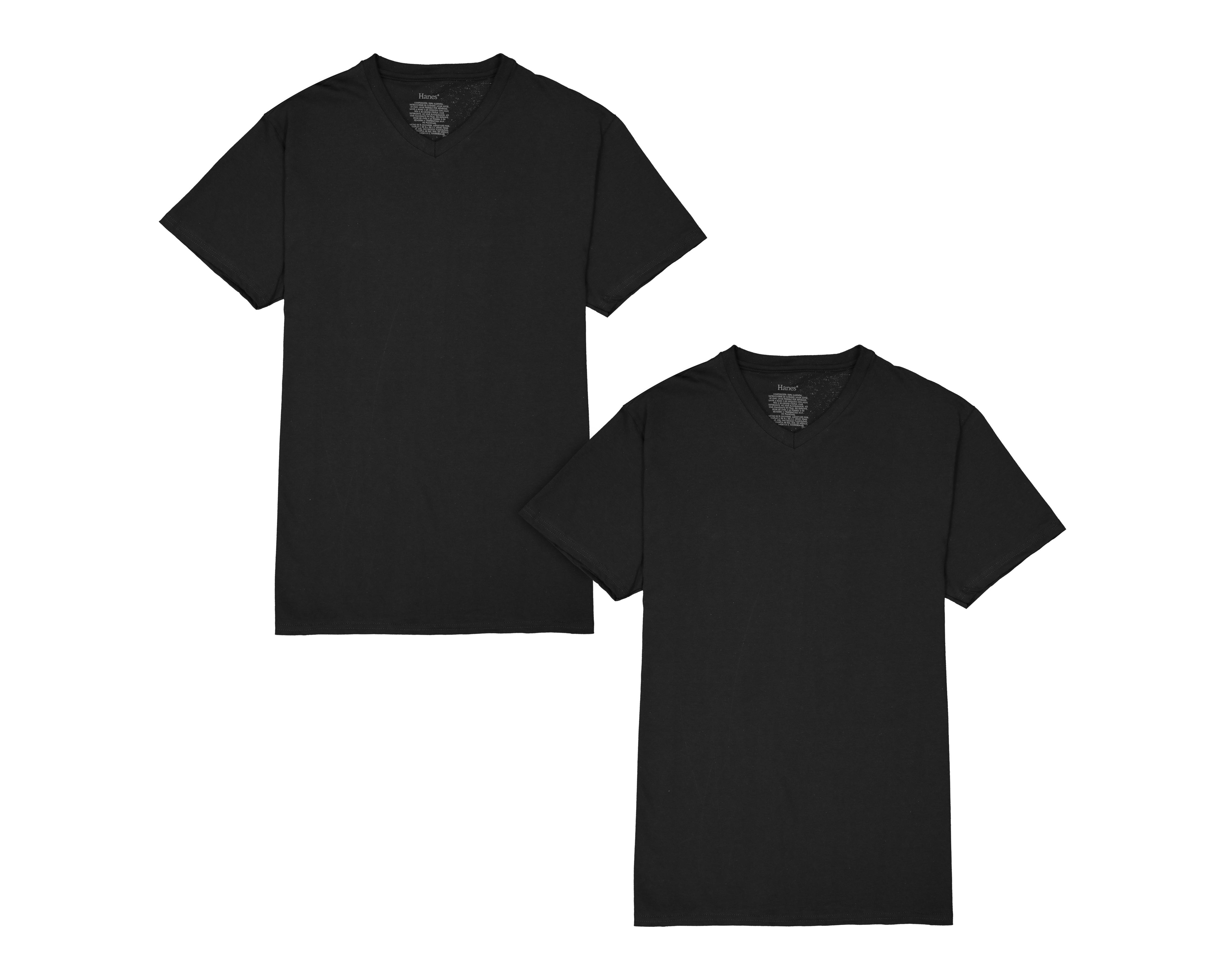 Foto 1 | Playera Interior Cuello V Hanes 2 Piezas