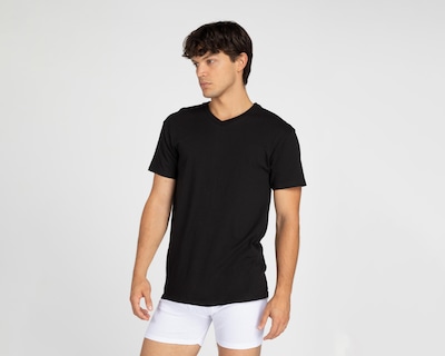 Foto 2 | Playera Interior Cuello V Hanes 2 Piezas