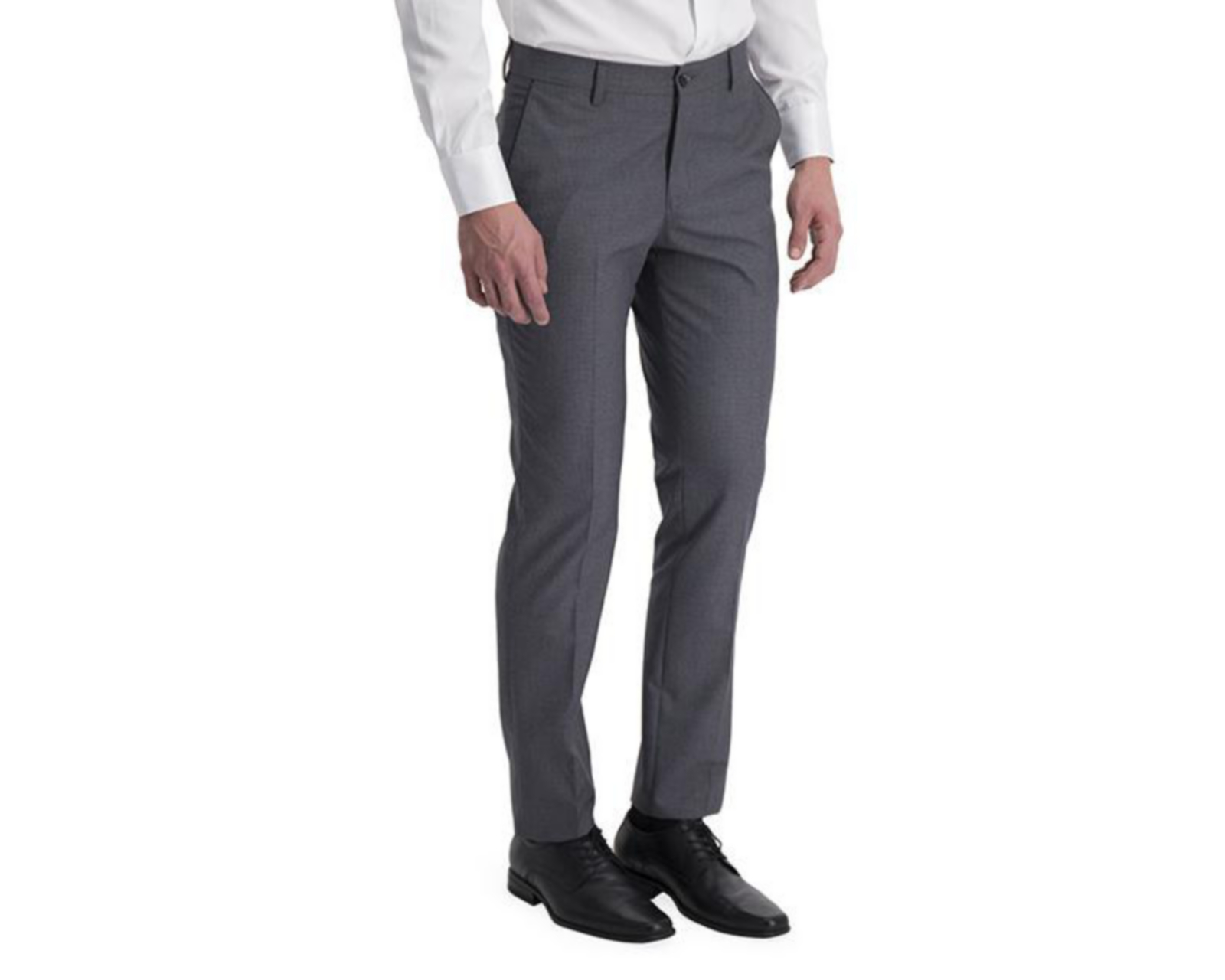 Pantalon De Vestir Gris Marca Wallstreet Para Hombre 1424222 Coppel