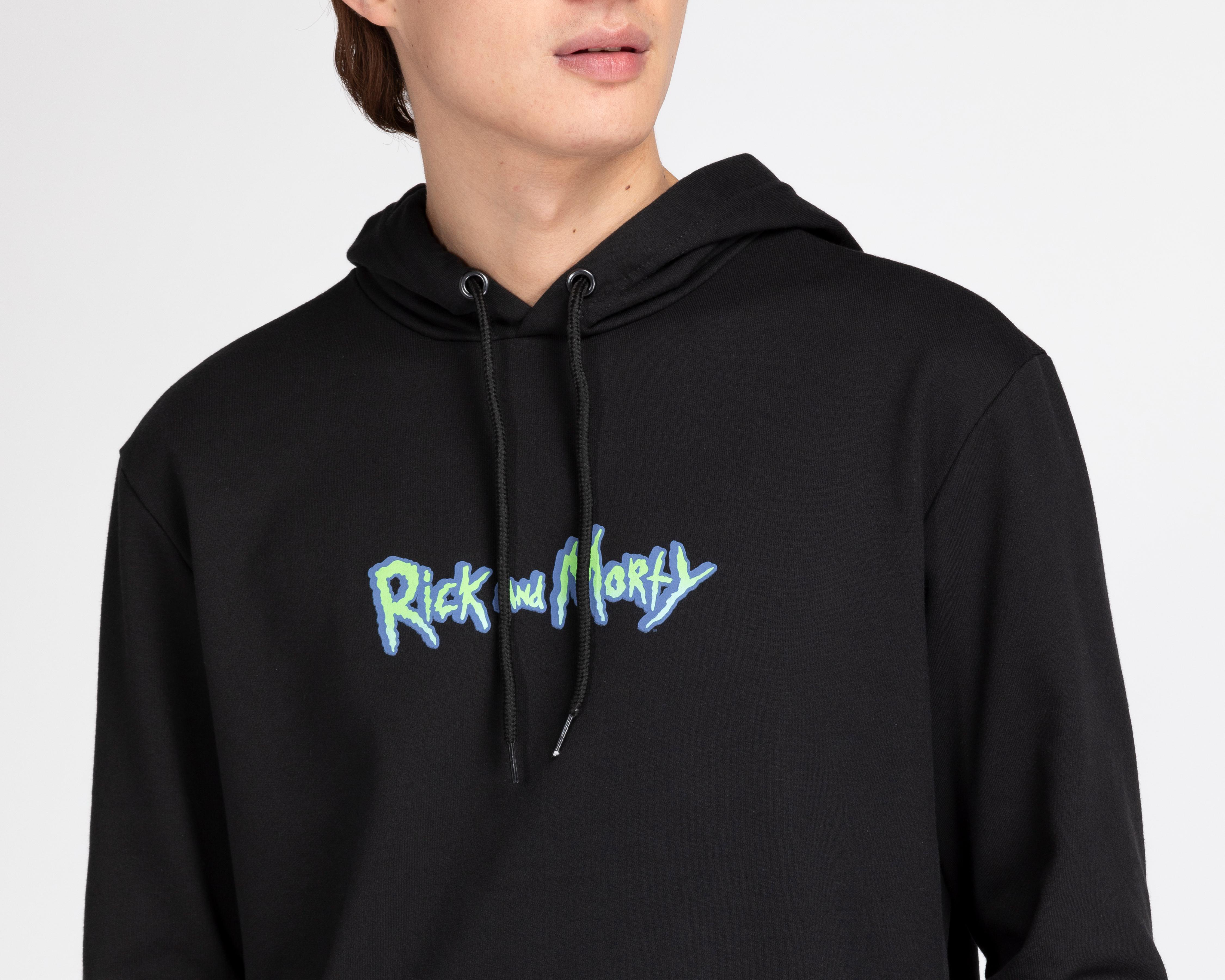 Foto 4 pulgar | Sudadera Rick & Morty con Capucha