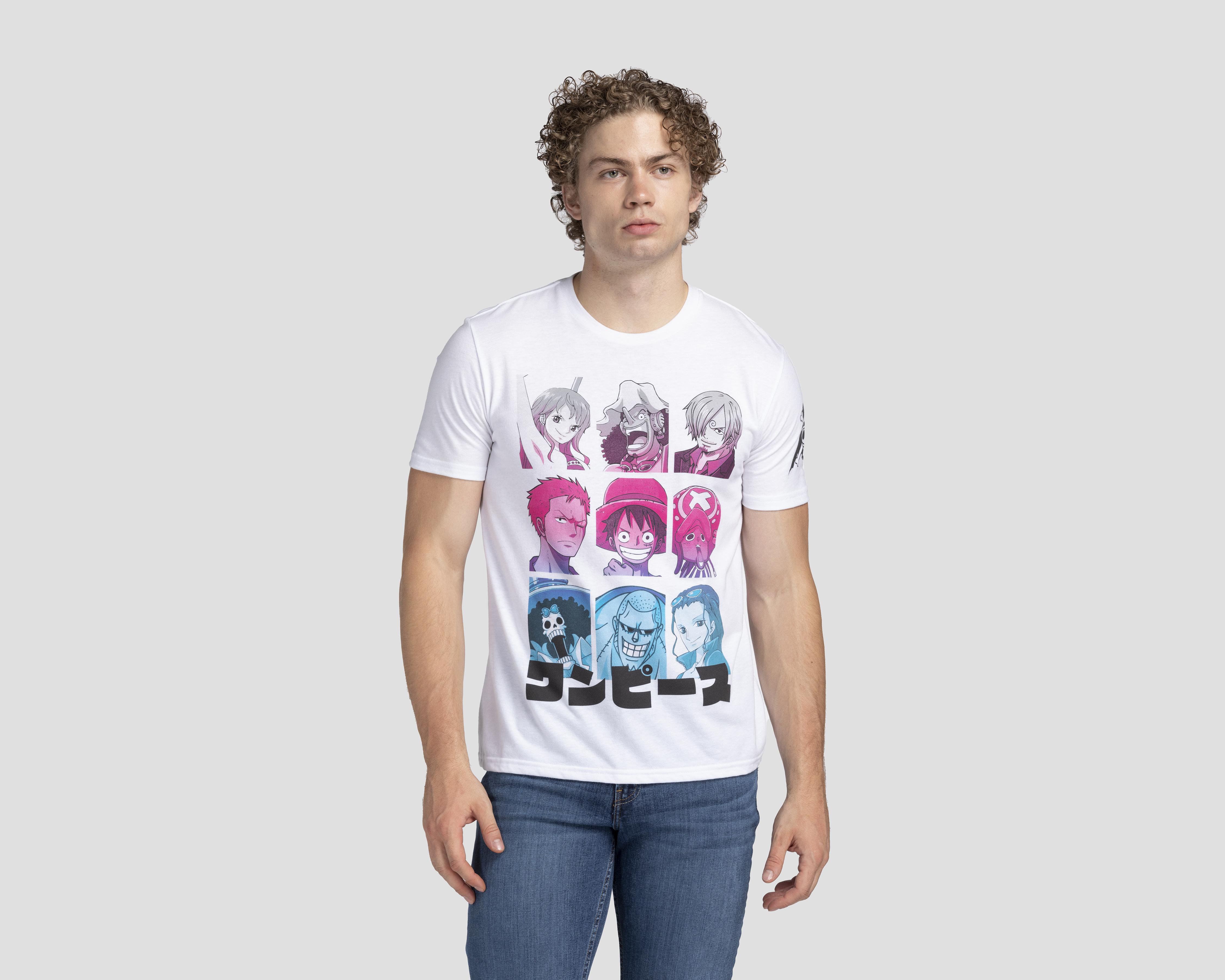 Playera One Piece Cuello Redondo $199