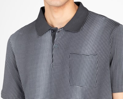 Foto 4 | Playera Polo Refill Gris para Hombre