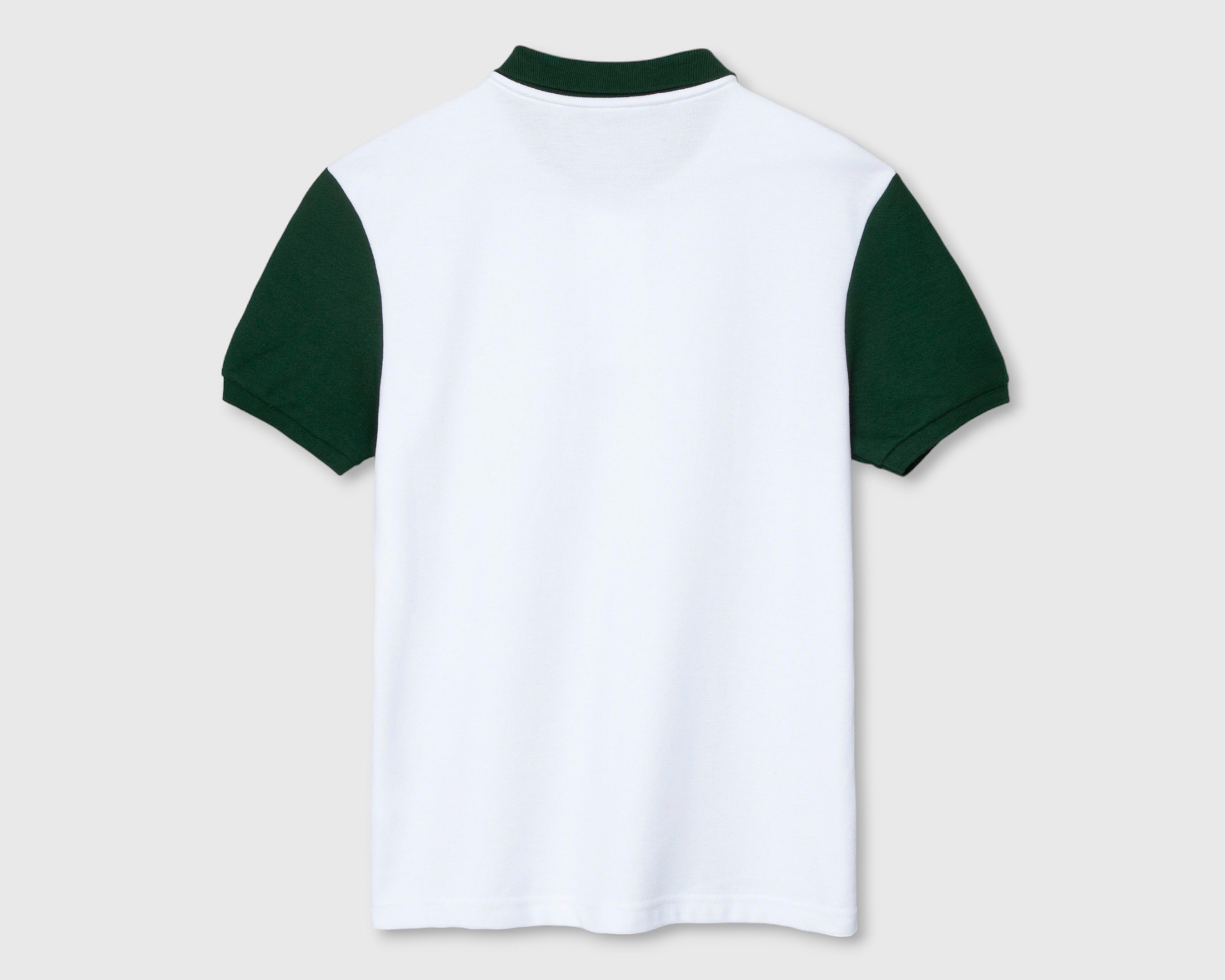 Foto 6 pulgar | Playera Polo York Team Polo Club Blanca con Mangas Negras para Hombre