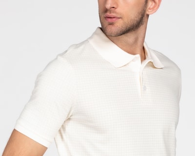 Foto 3 | Playera Polo Porto Sur Blanca para Hombre