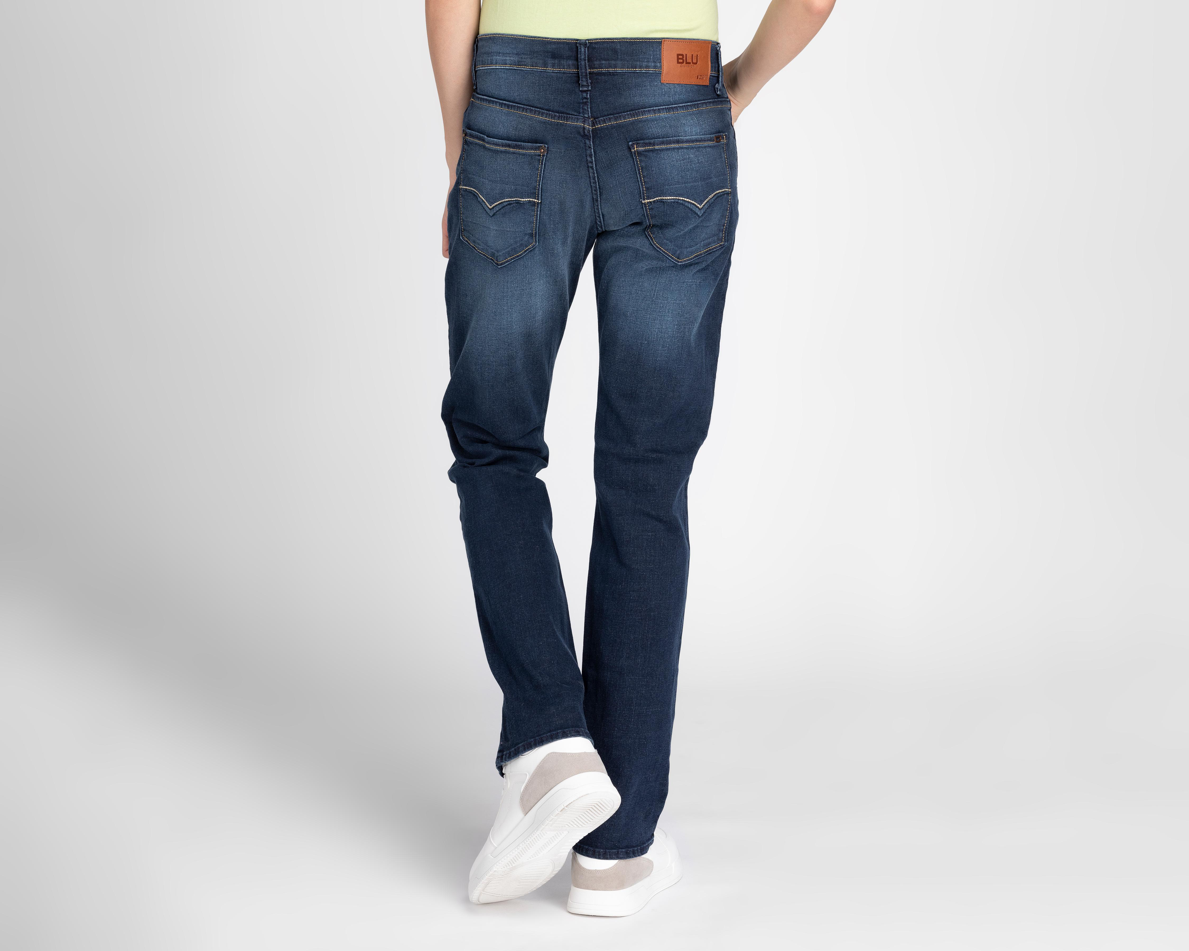 Foto 3 pulgar | Jeans Slim Straight Oggi Vaxter Blu