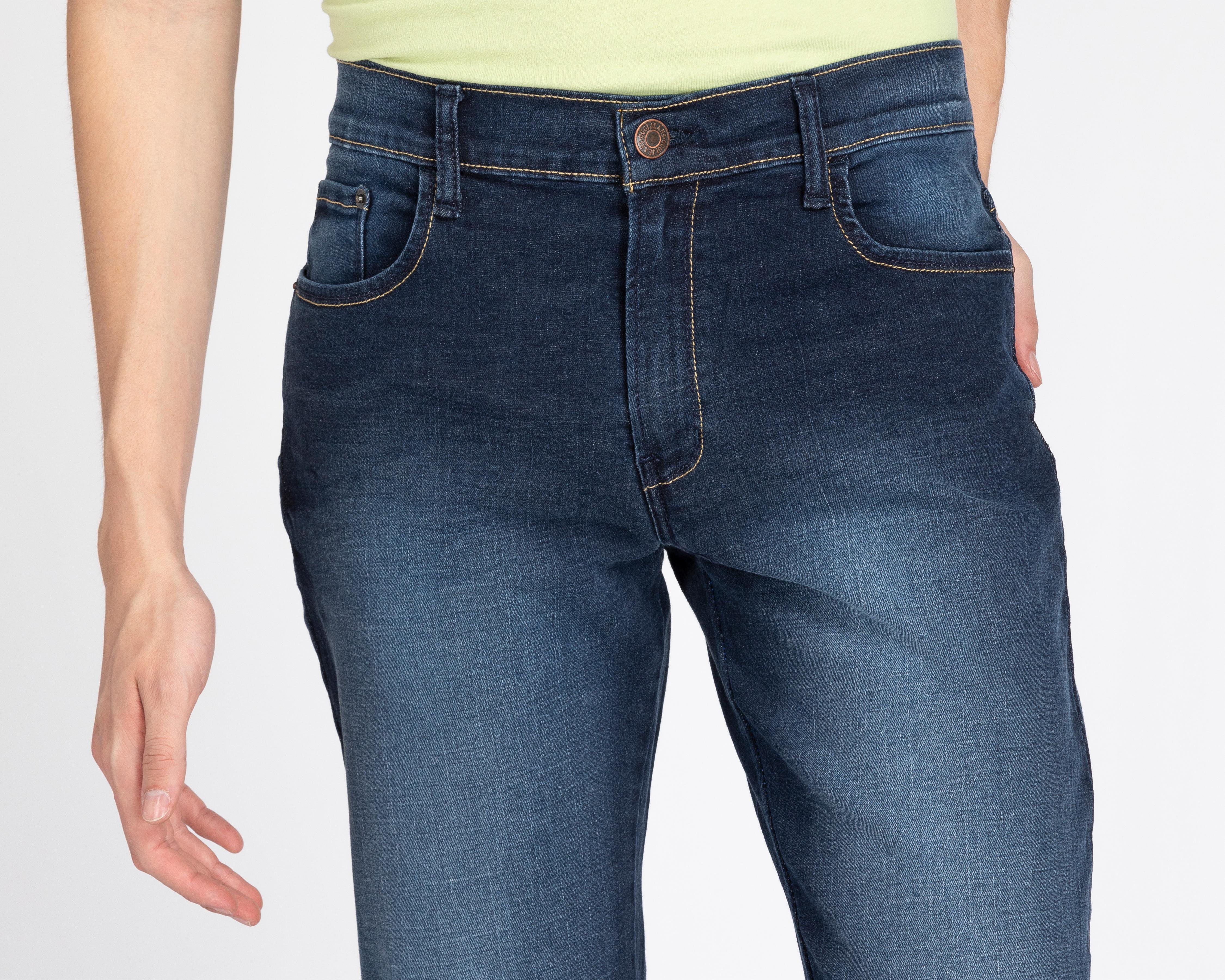 Foto 4 pulgar | Jeans Slim Straight Oggi Vaxter Blu