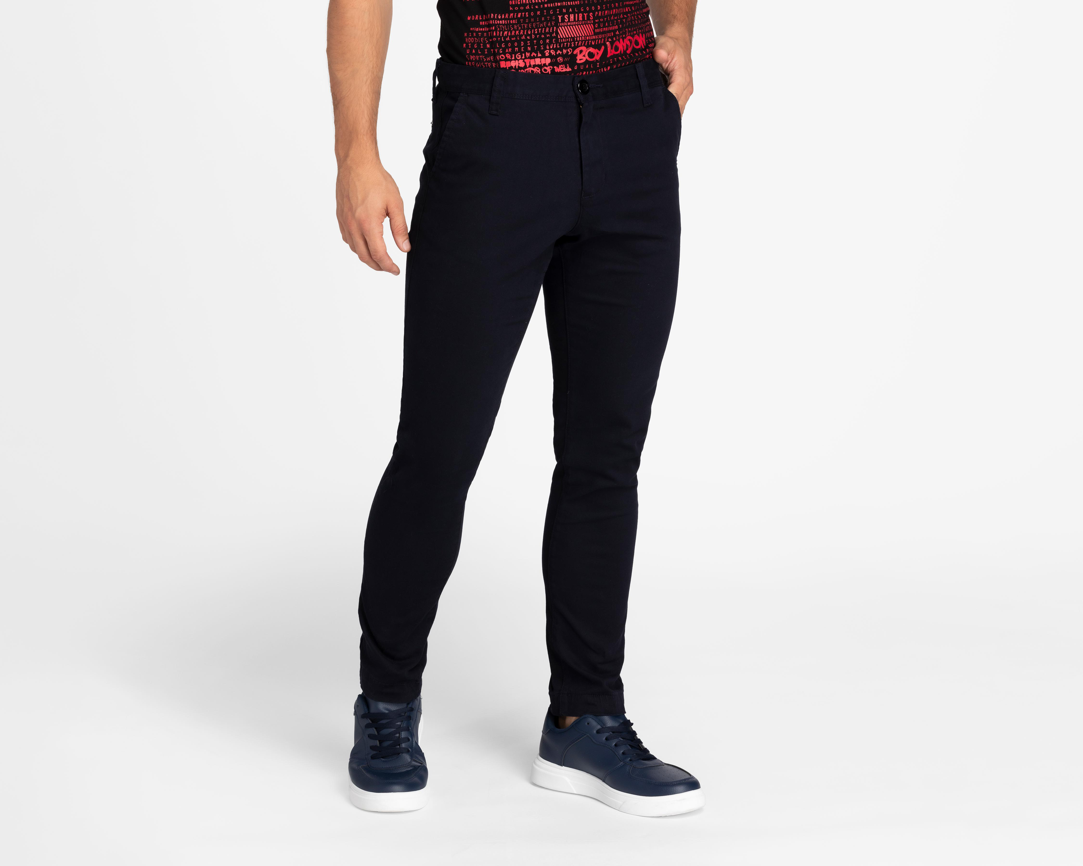 Foto 1 | Pantalón Chino Boy London Skinny Fit