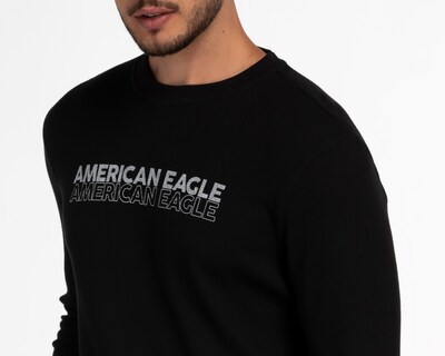 Foto 3 | Playera American Eagle Cuello Redondo para Hombre
