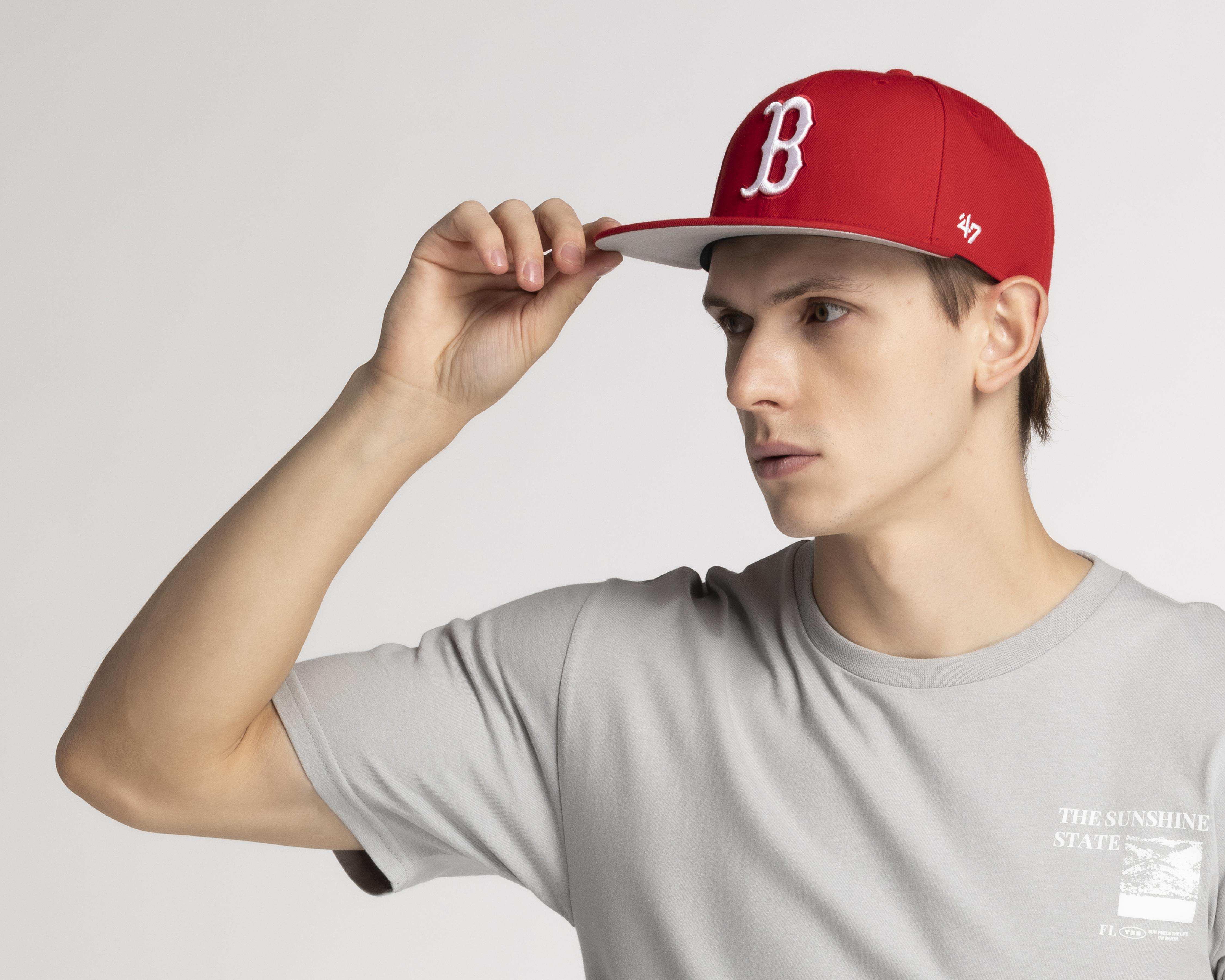 Foto 7 pulgar | Gorra 47 MLB Boston Red Sox