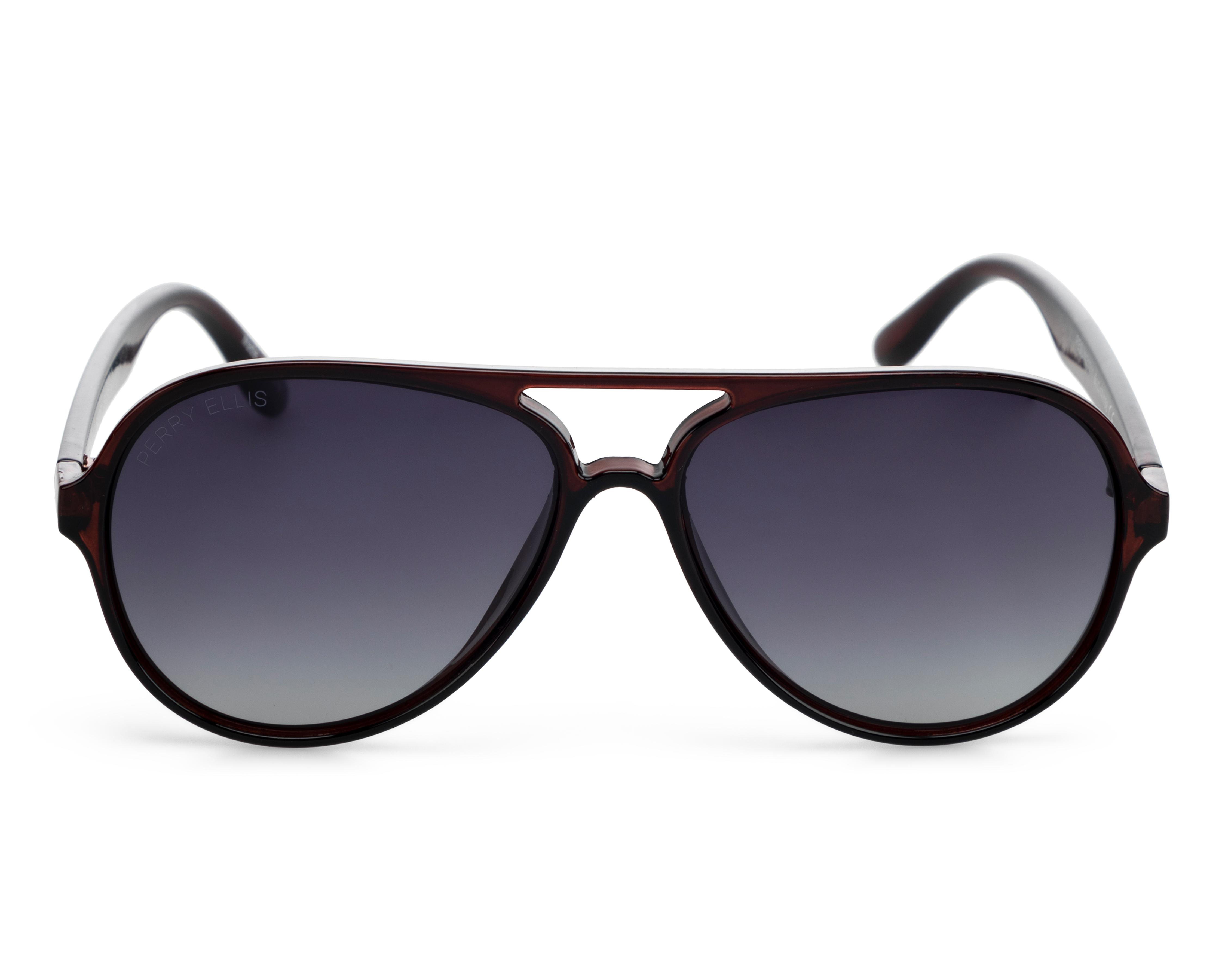 Foto 2 | Lentes de Sol Perry Ellis Aviador Café