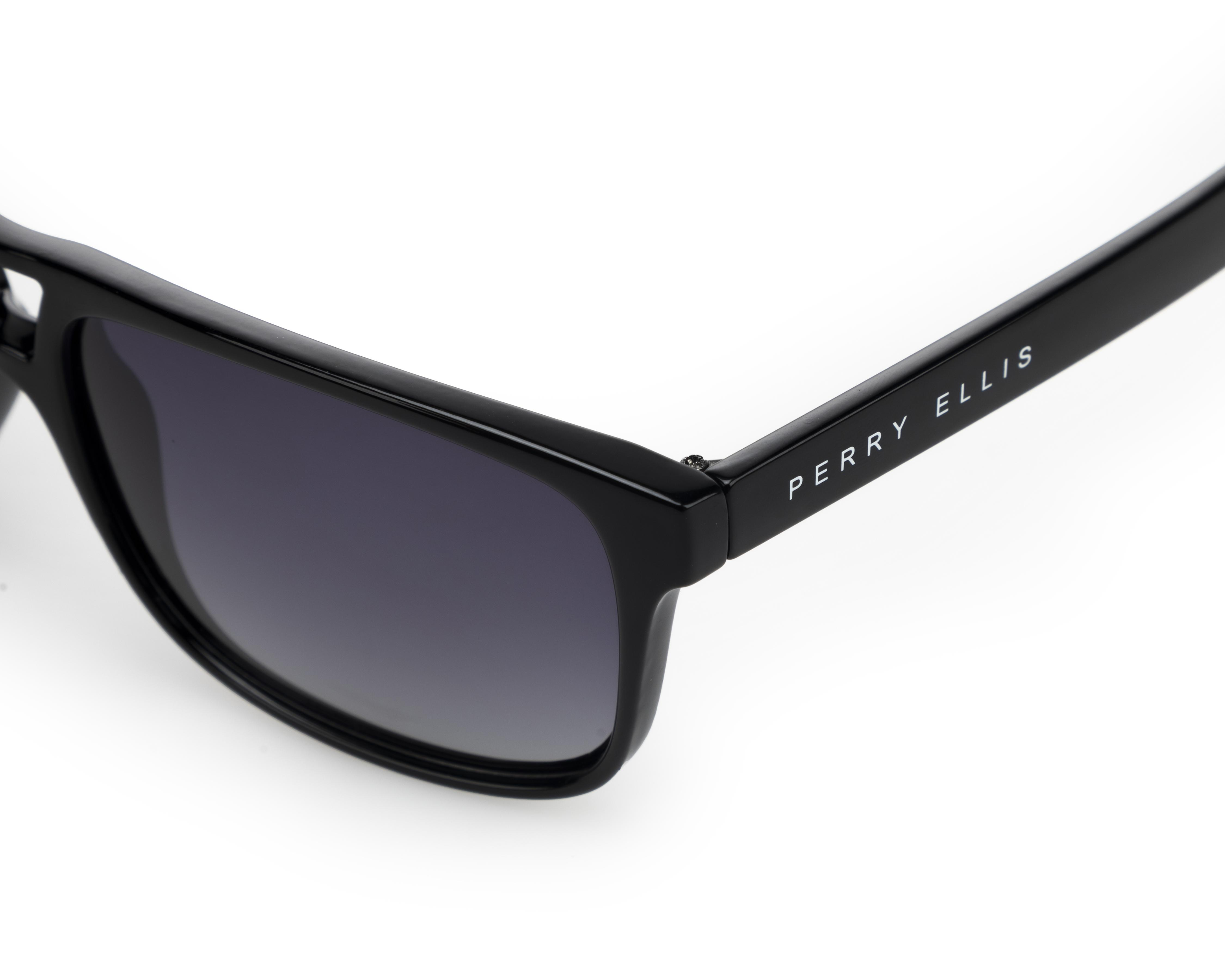 Foto 4 | Lentes de Sol Perry Ellis Wayfarer Negro
