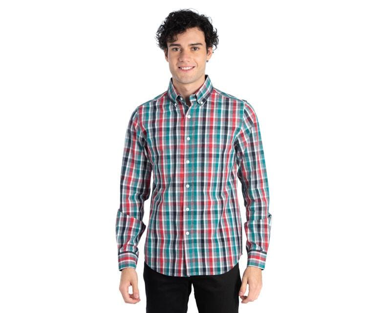 Foto 1|Camisa Manga Larga marca Refill para Hombre