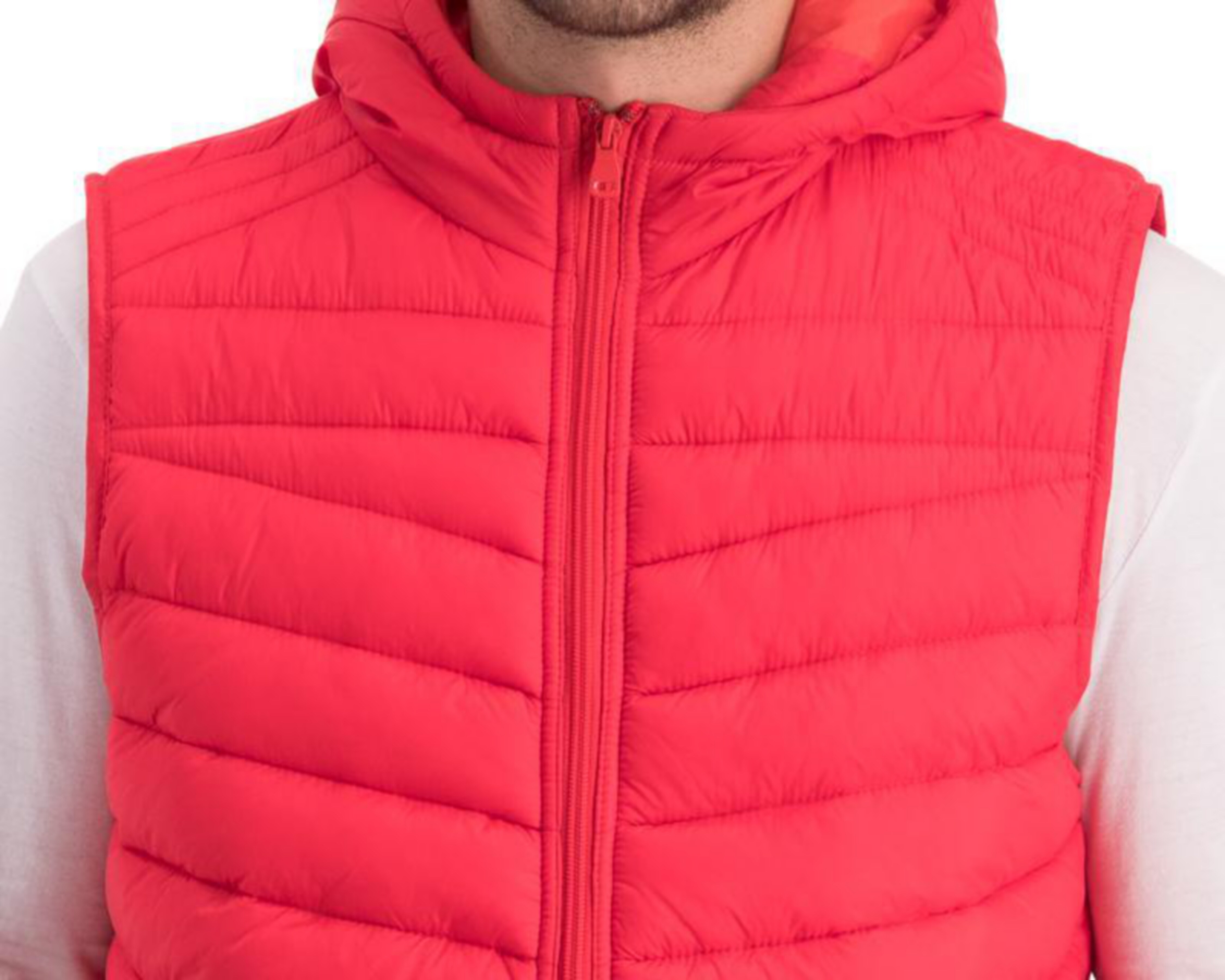 chalecos rojos para mujer