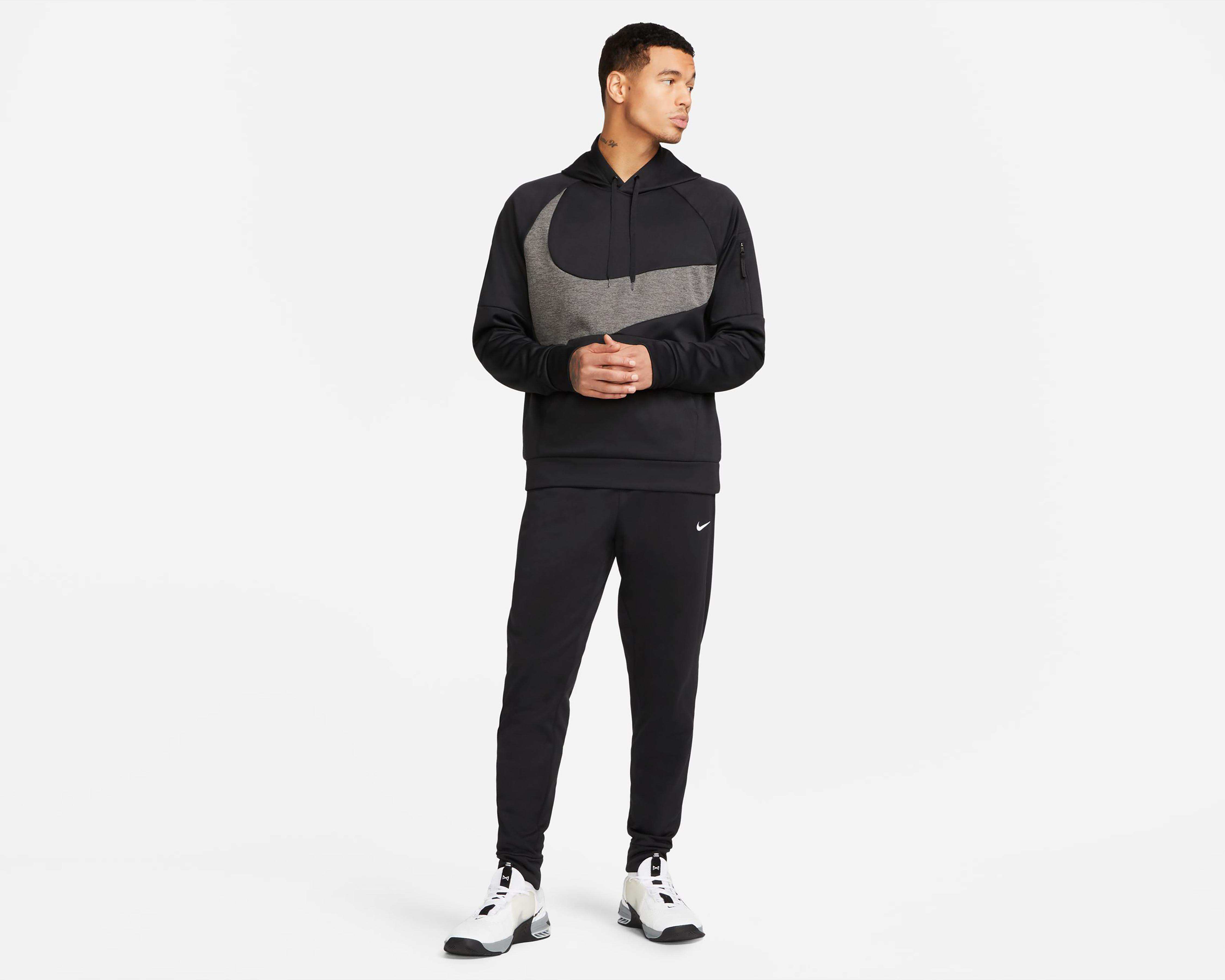 Foto 6 pulgar | Sudadera Nike Therma-FIT de Entrenamiento