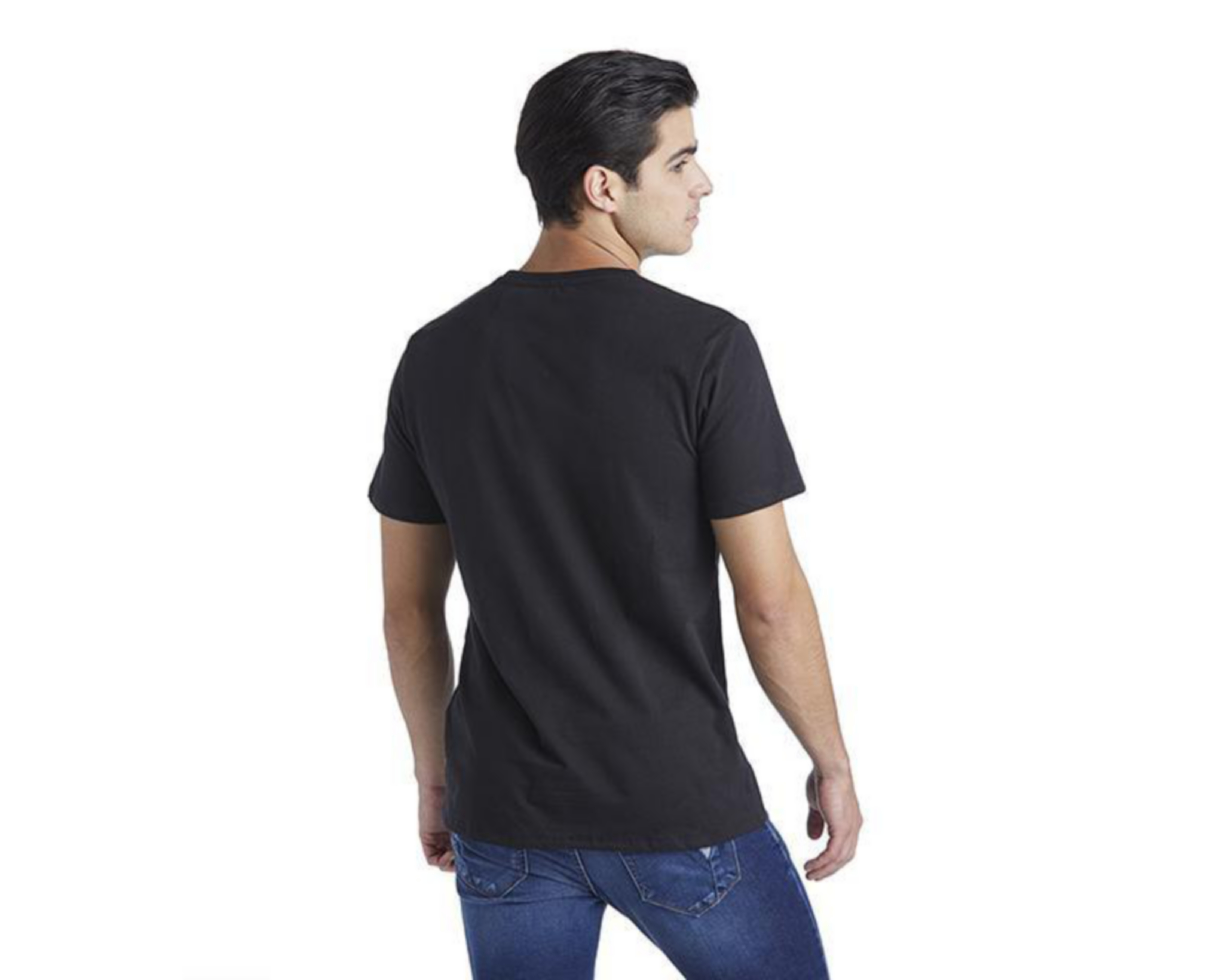 Foto 3 pulgar | Playera Negra Cuello Redondo marca Levi´s para Hombre