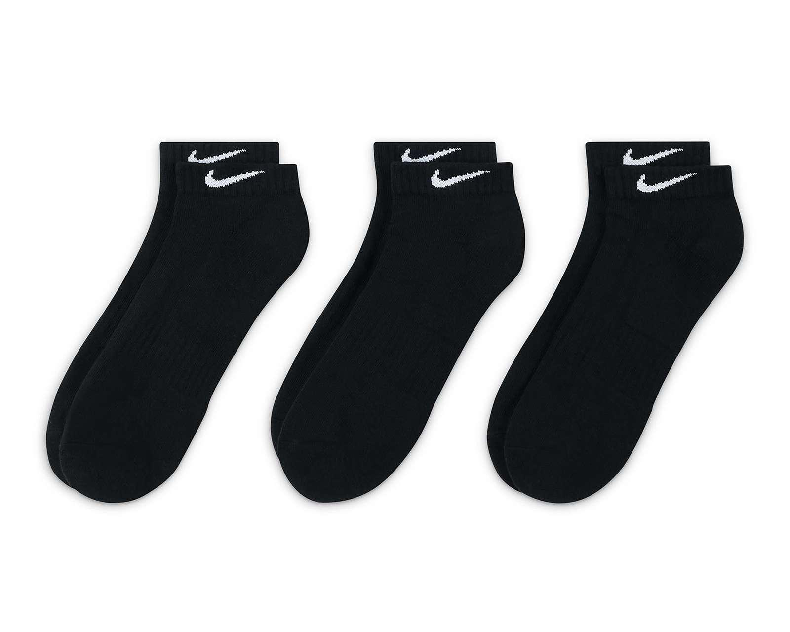 Calcetas Deportivas Nike Dri-FIT para Hombre 3 Pares