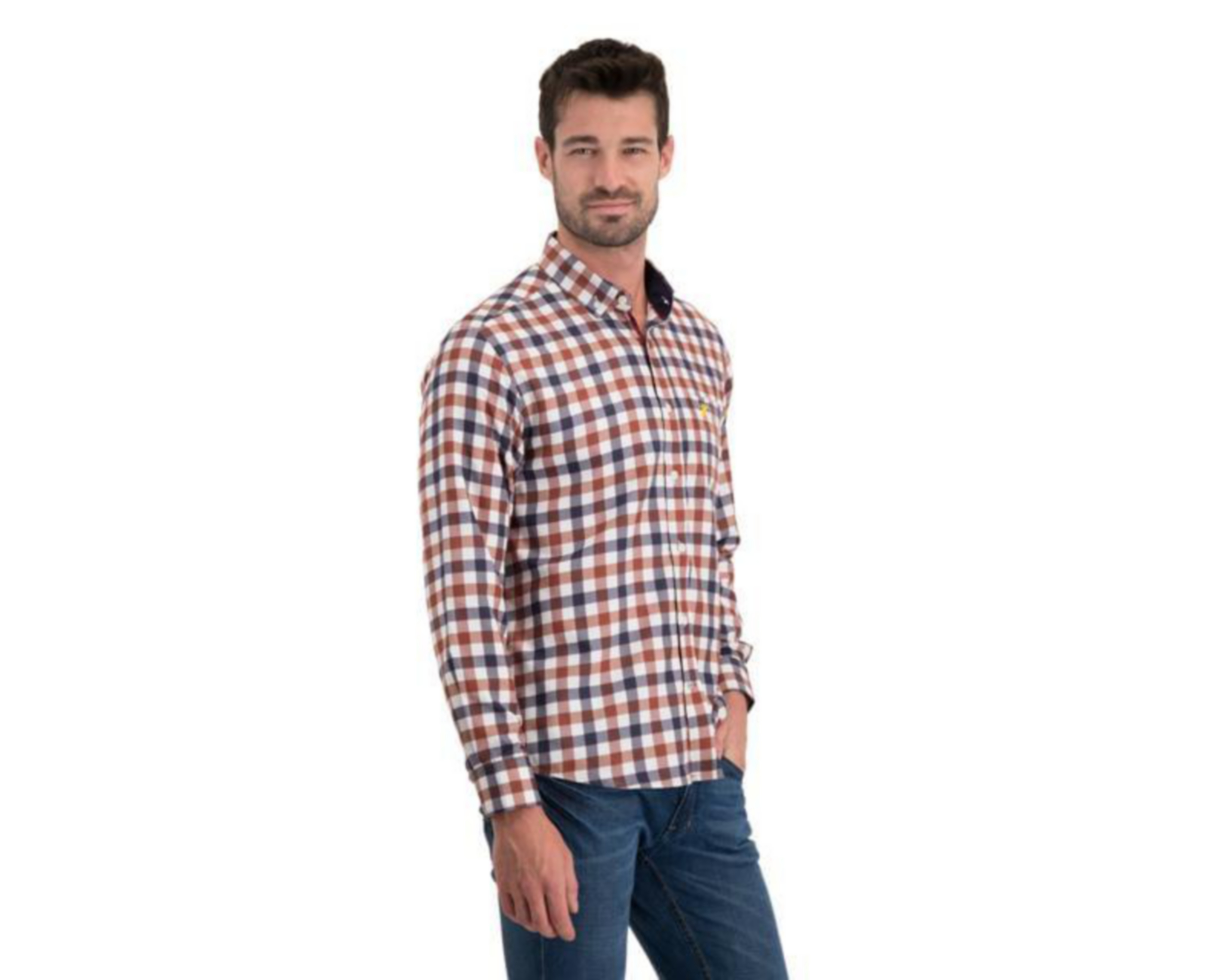 Camisa Casual York Team Polo Club Regular Fit a Cuadros