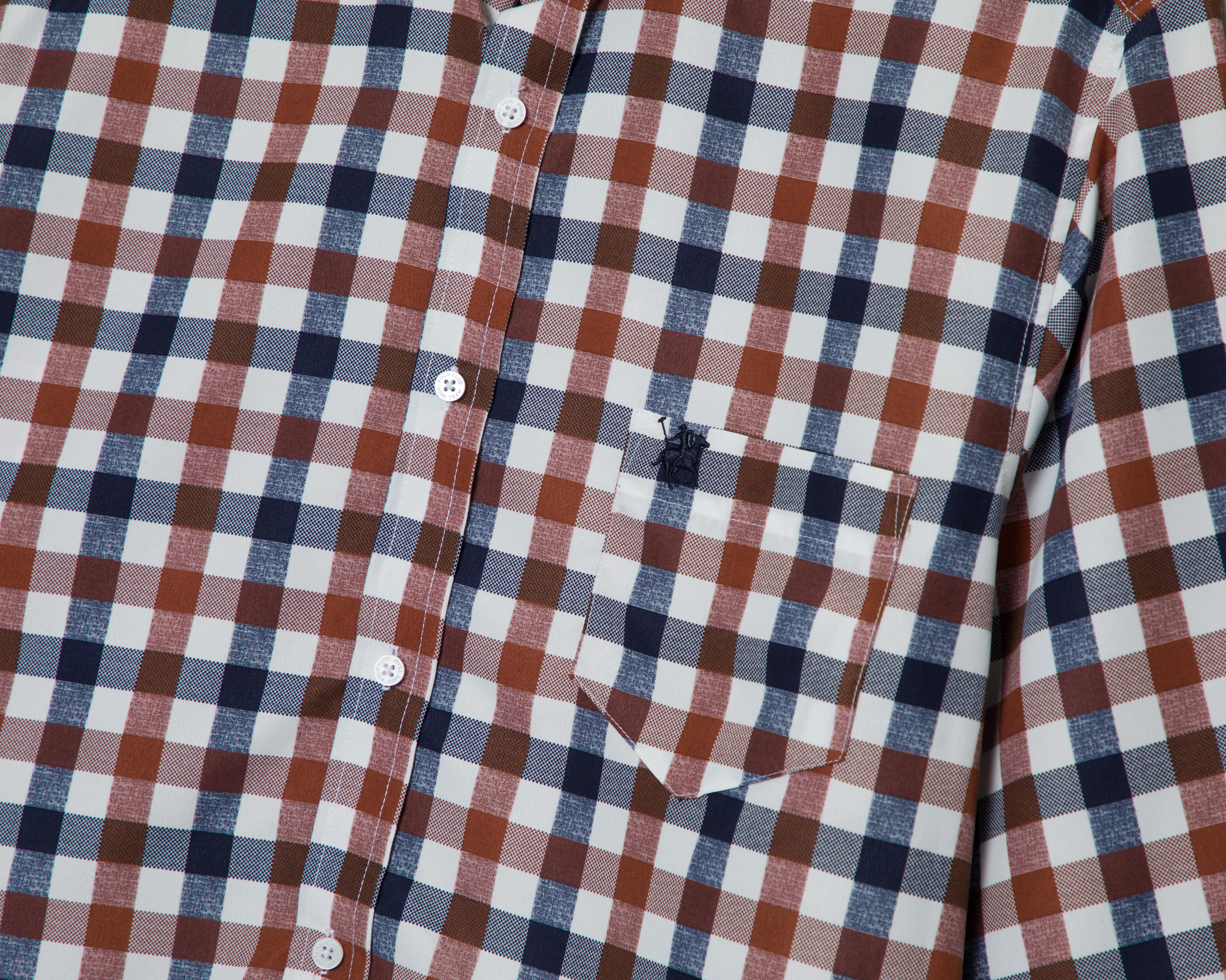 Foto 8 pulgar | Camisa Casual York Team Polo Club Regular Fit a Cuadros