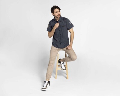 Foto 2 | Camisa de Moda Refill Regular Fit con Estampado