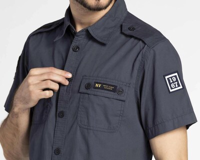 Foto 4 | Camisa de Moda Refill Regular Fit con Estampado