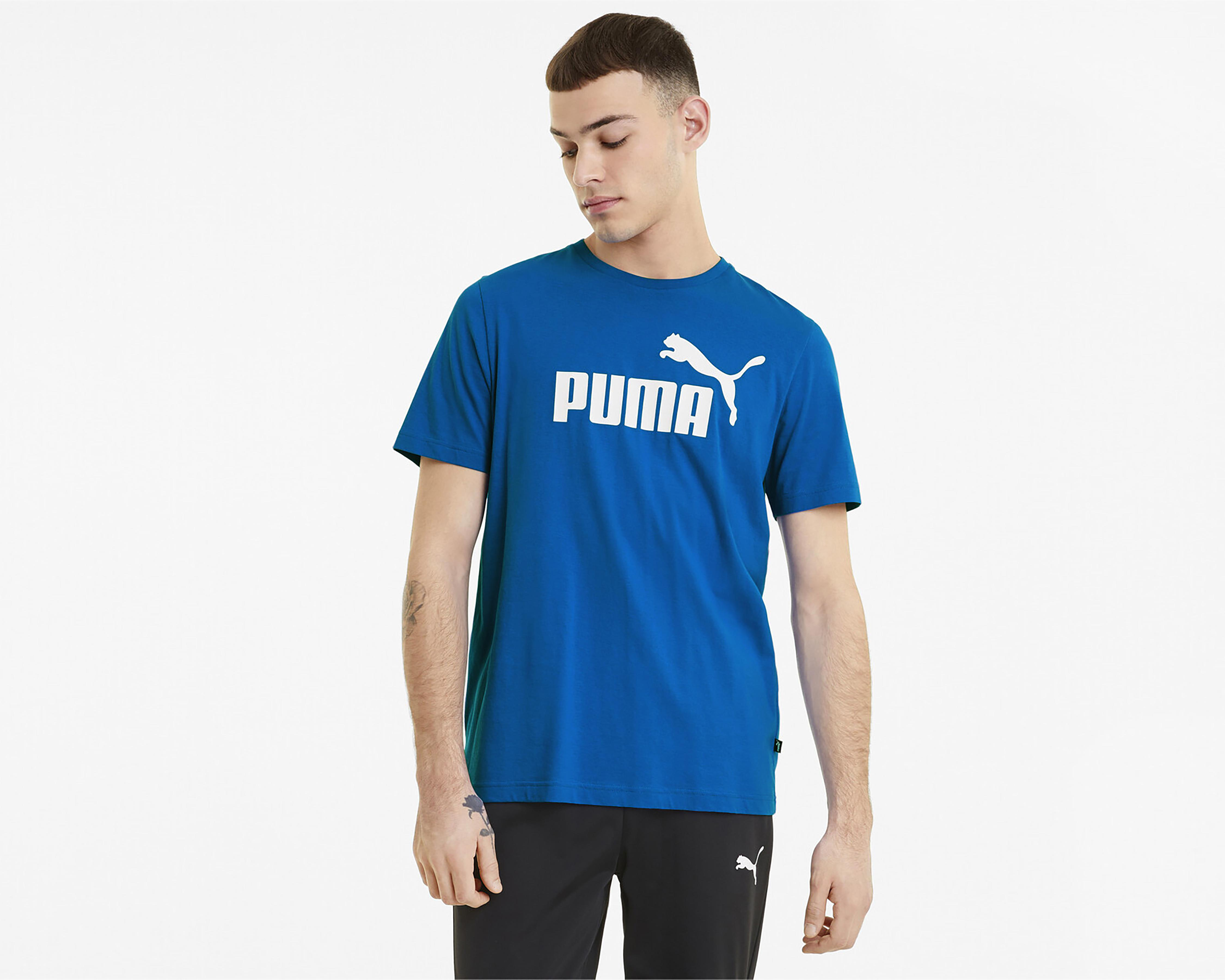 Foto 4 pulgar | Playera Puma Cuello Redondo