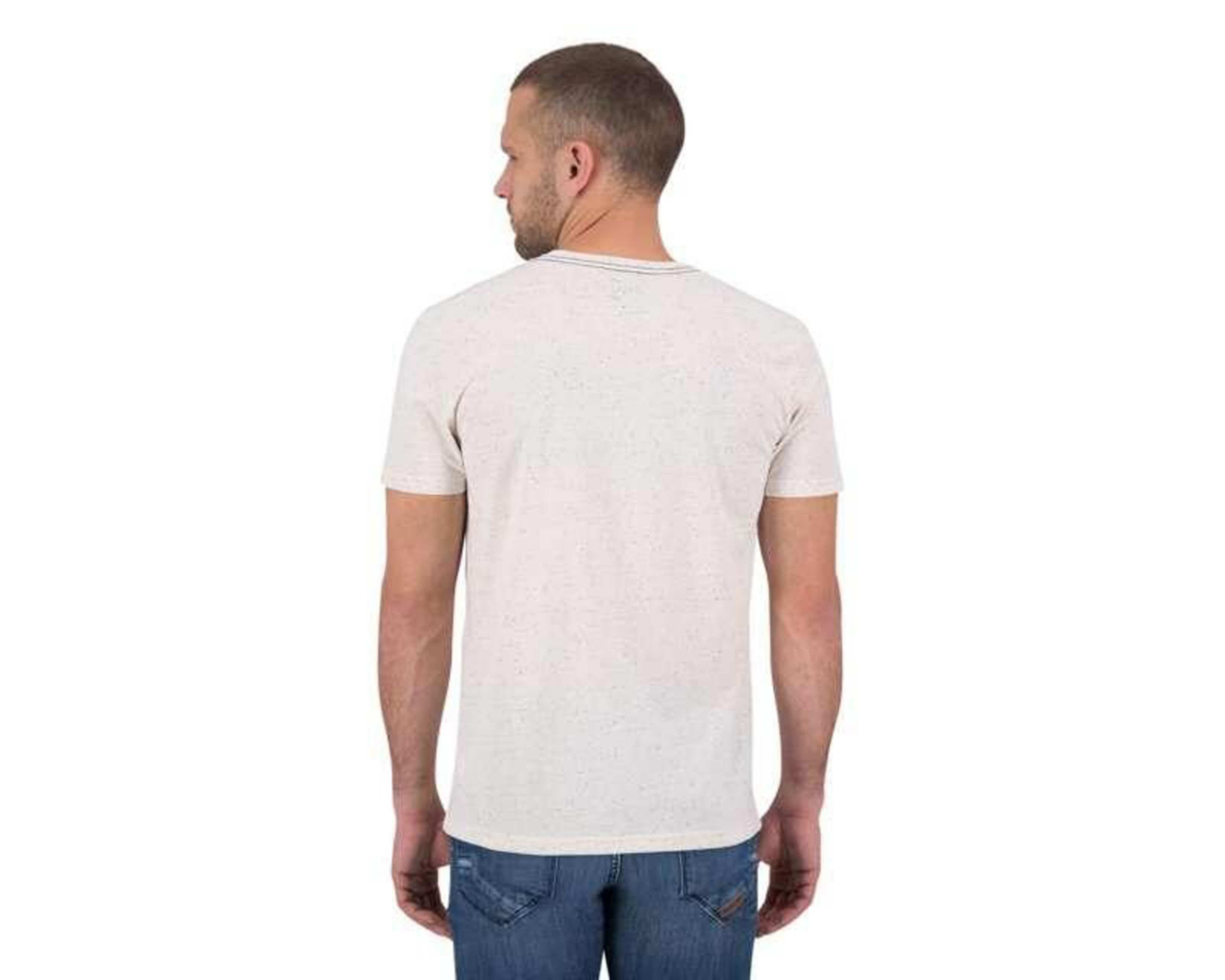 playera cuello redondo hombre