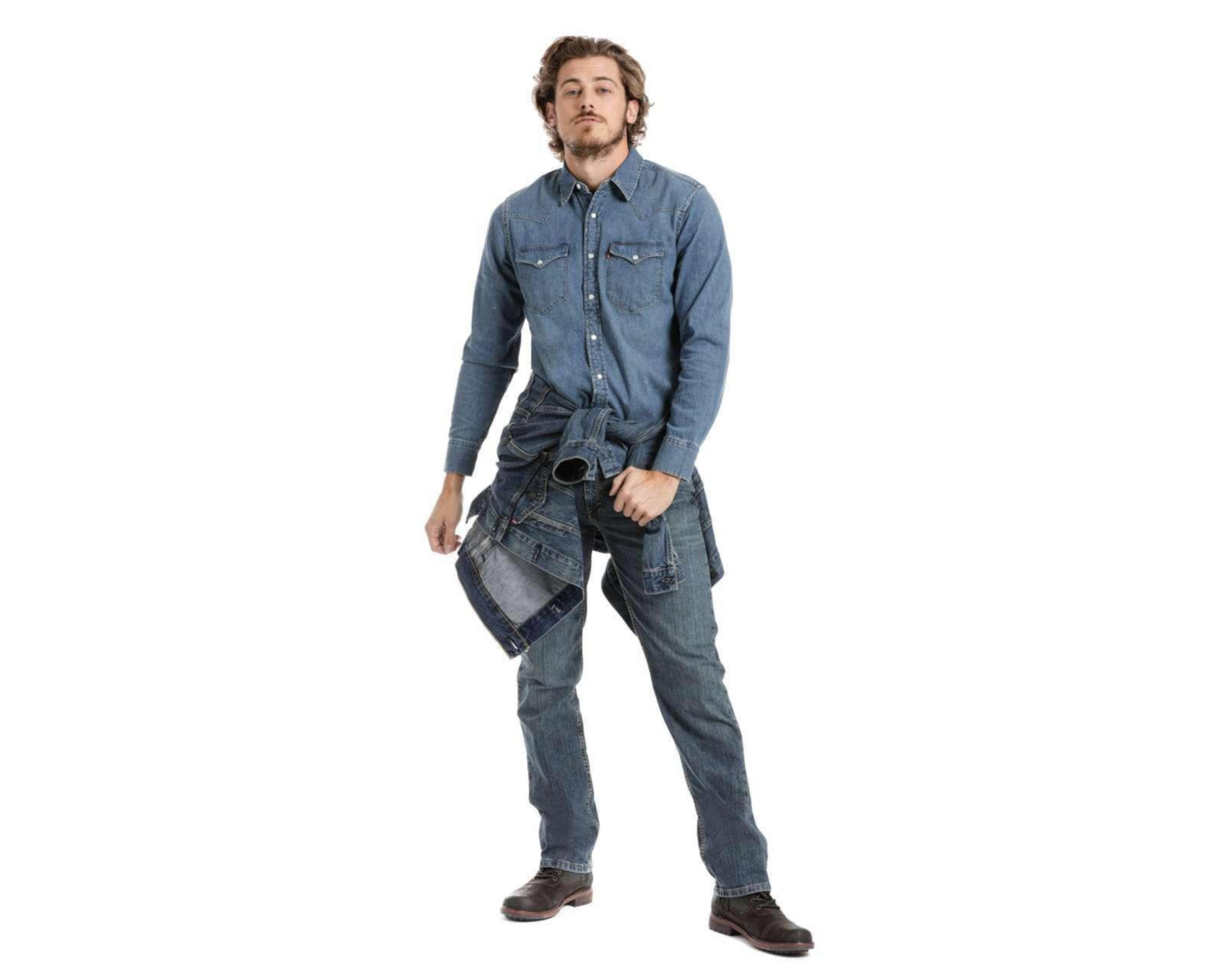 Foto 3 pulgar | Jeans Straight Levi's 514 para Hombre