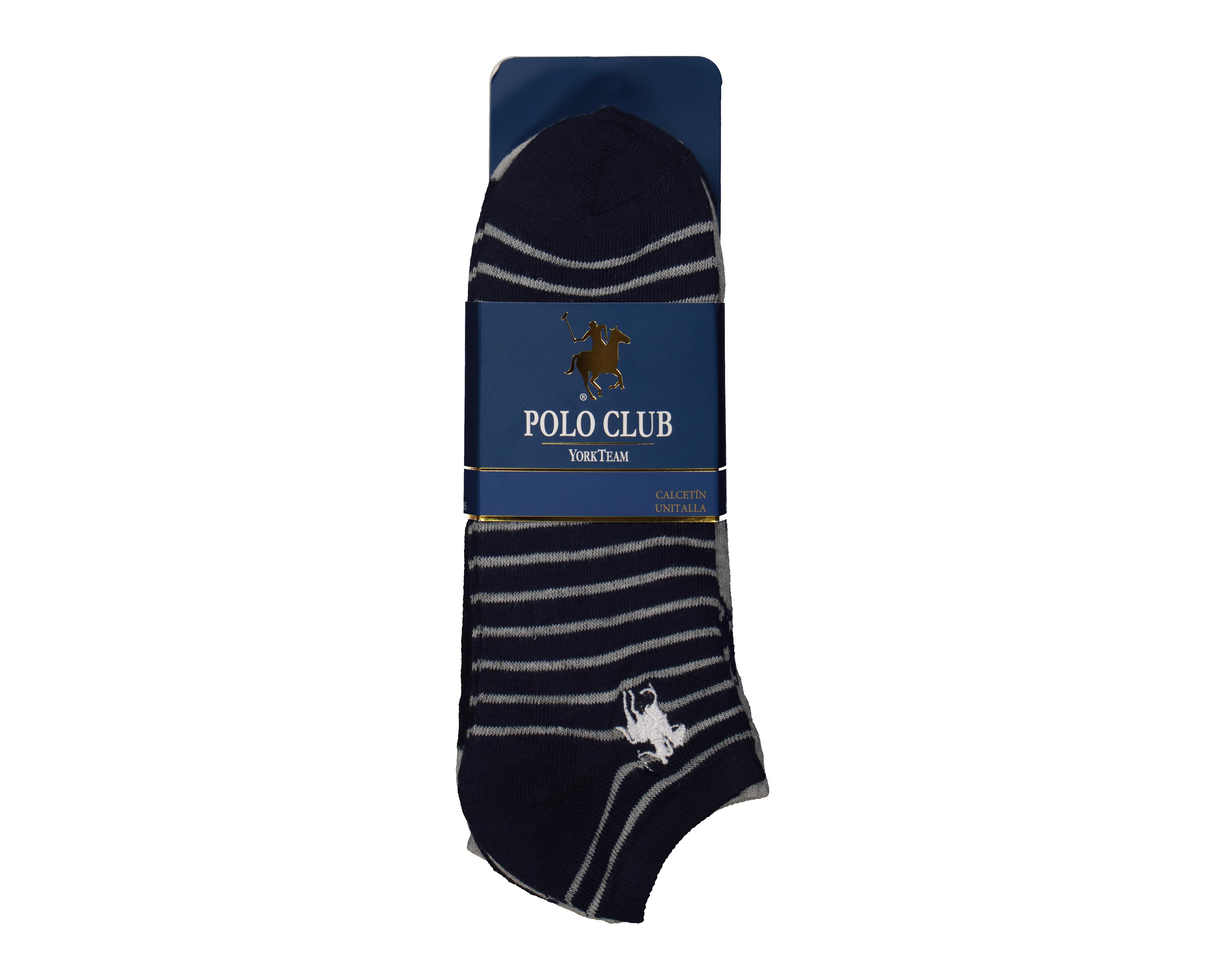 Foto 4 pulgar | Calcetas Tines York Team Polo Club para Hombre 6 Pares