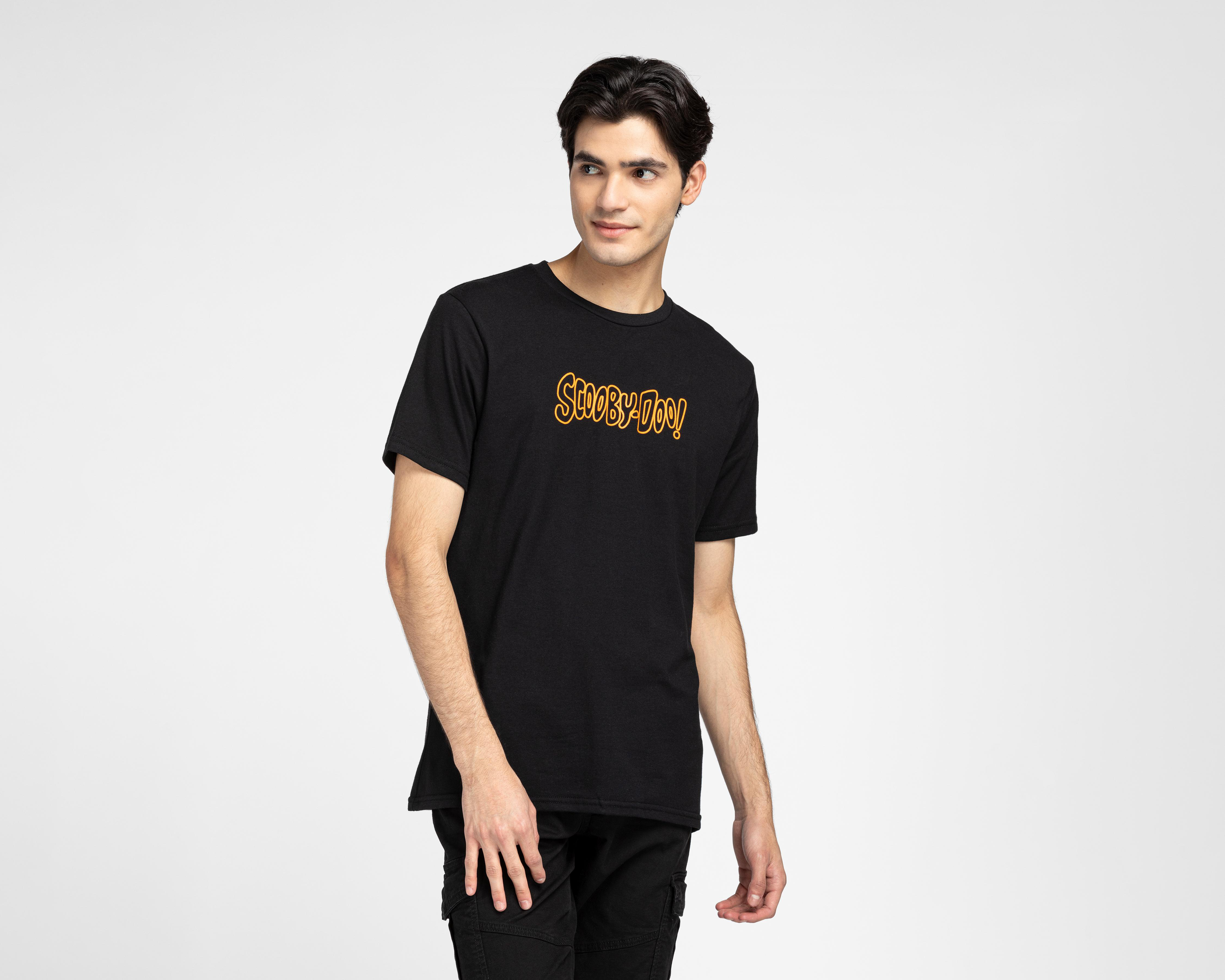 Foto 2 pulgar | Playera Scooby-Doo Cuello Redondo