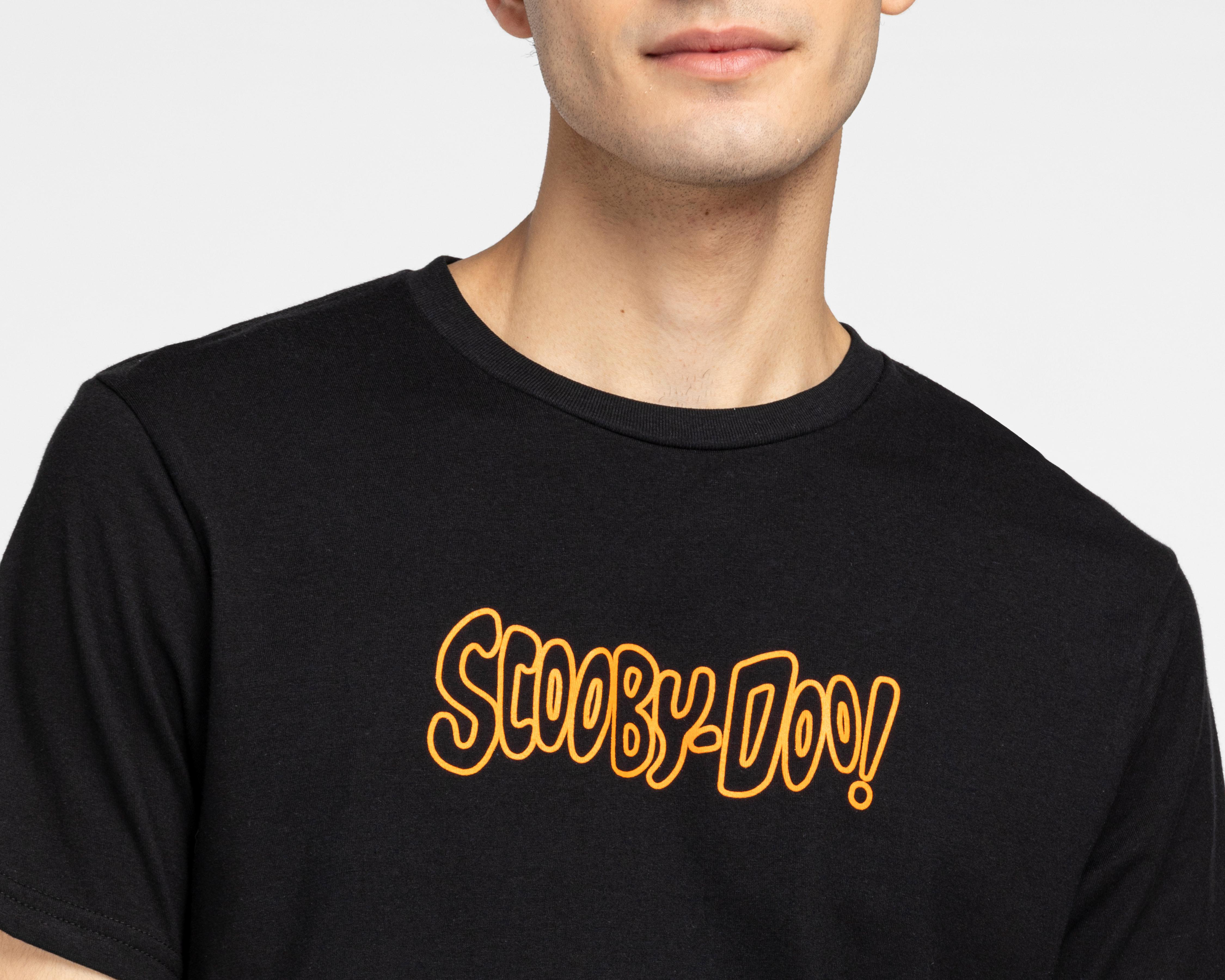 Foto 4 pulgar | Playera Scooby-Doo Cuello Redondo
