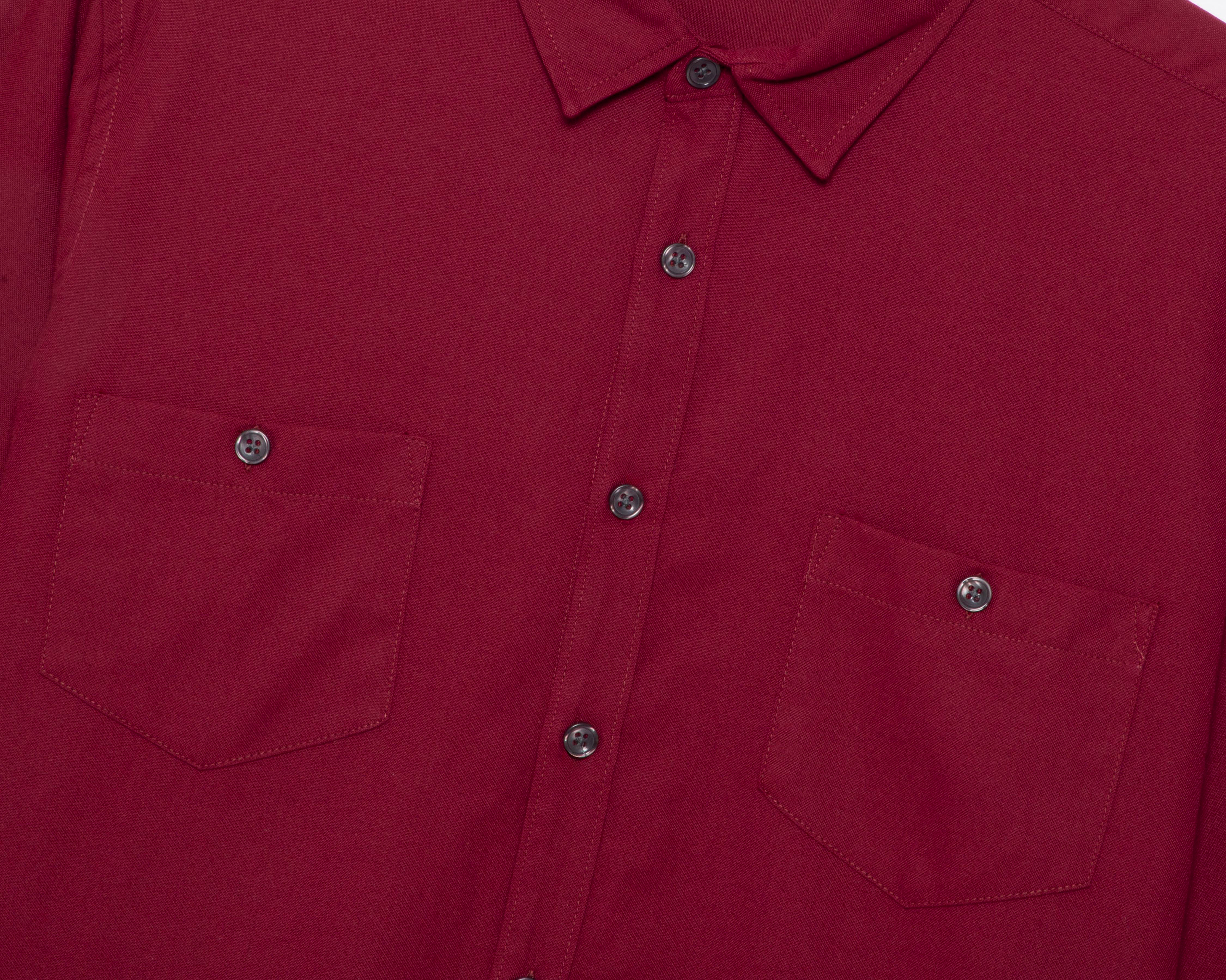 Foto 3 | Camisa Casual Refill Regular Fit Liso para Hombre