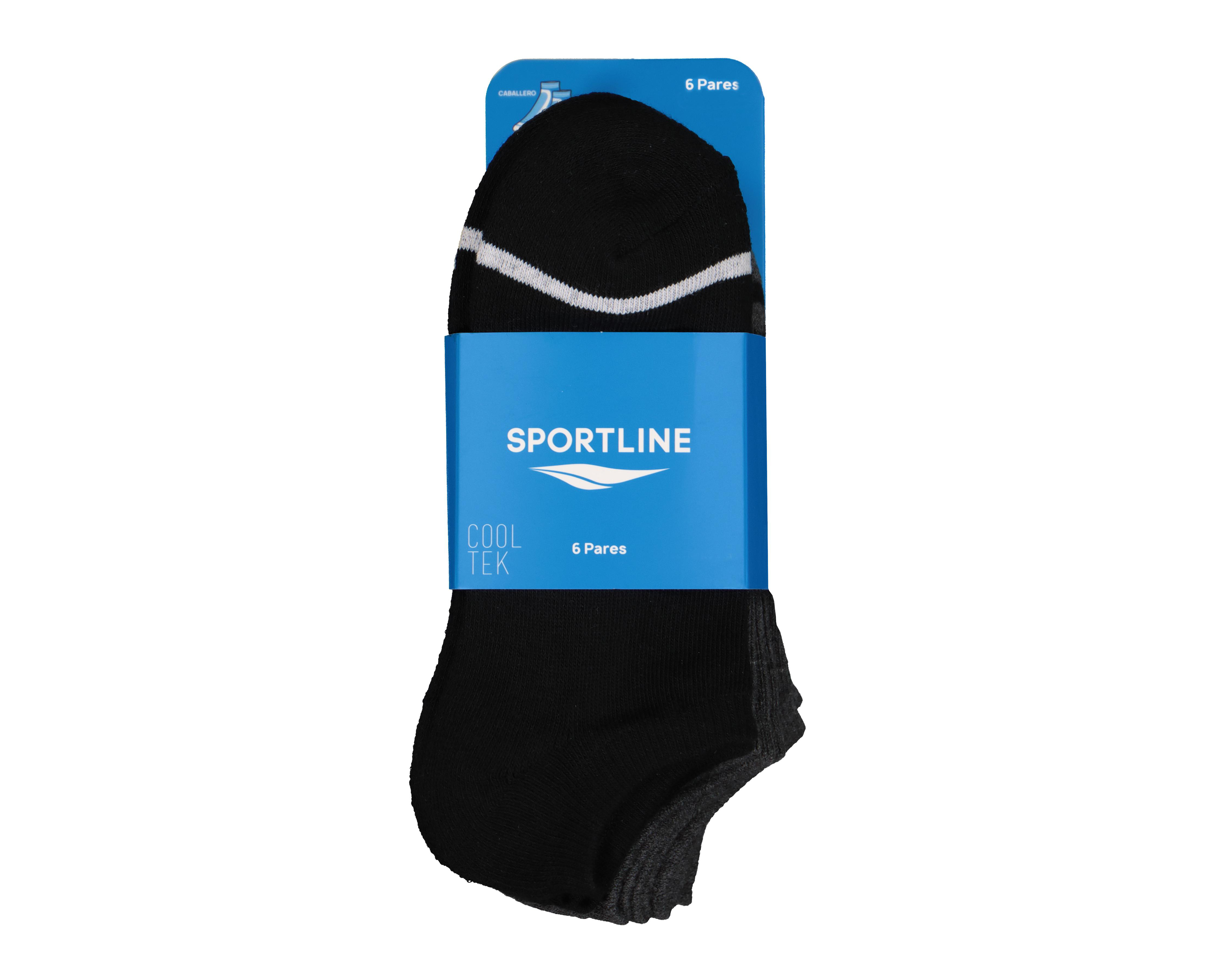 Foto 4 pulgar | Calcetas Tines Sportline para Hombre 6 Pares